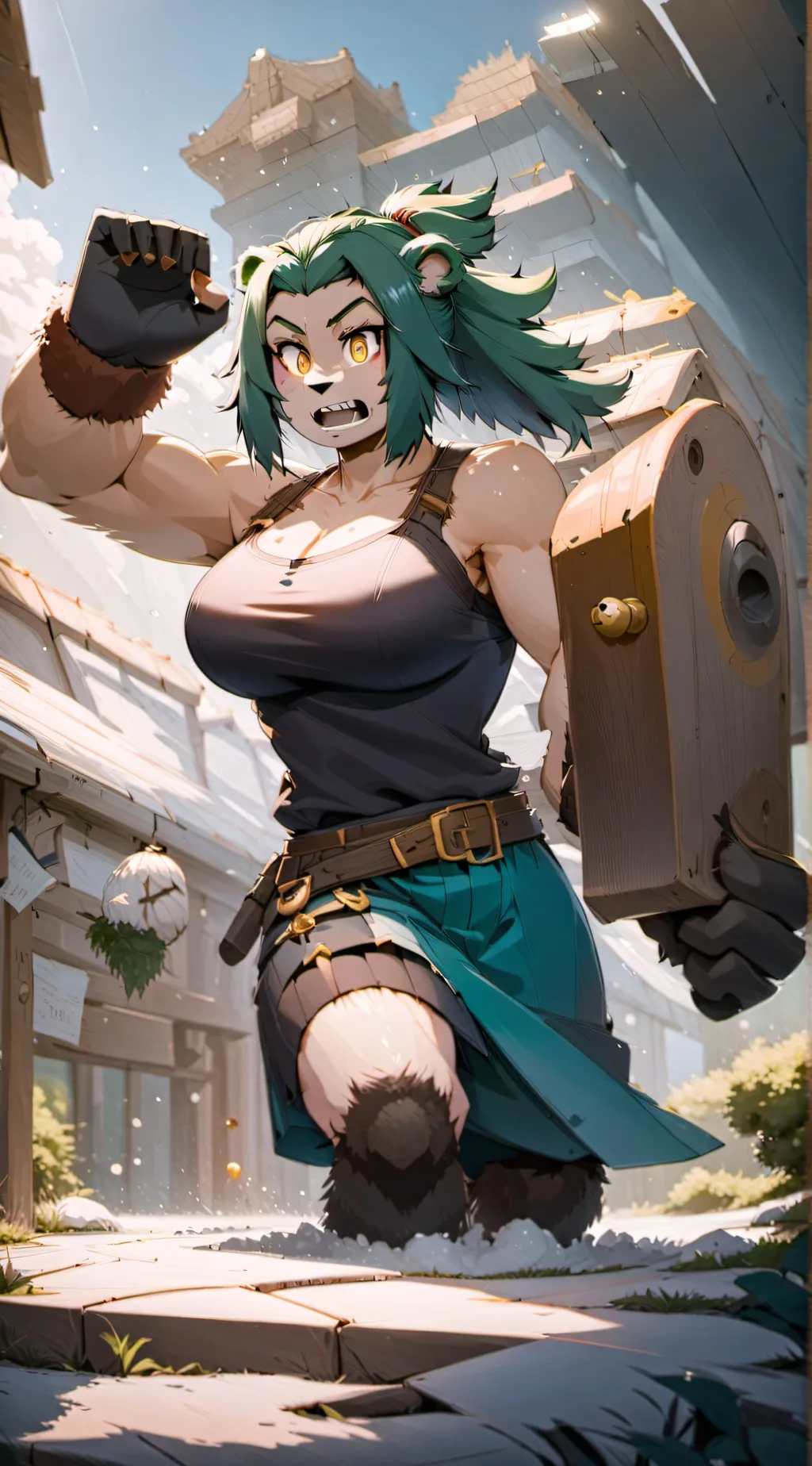ai character: Coreen Rowland background