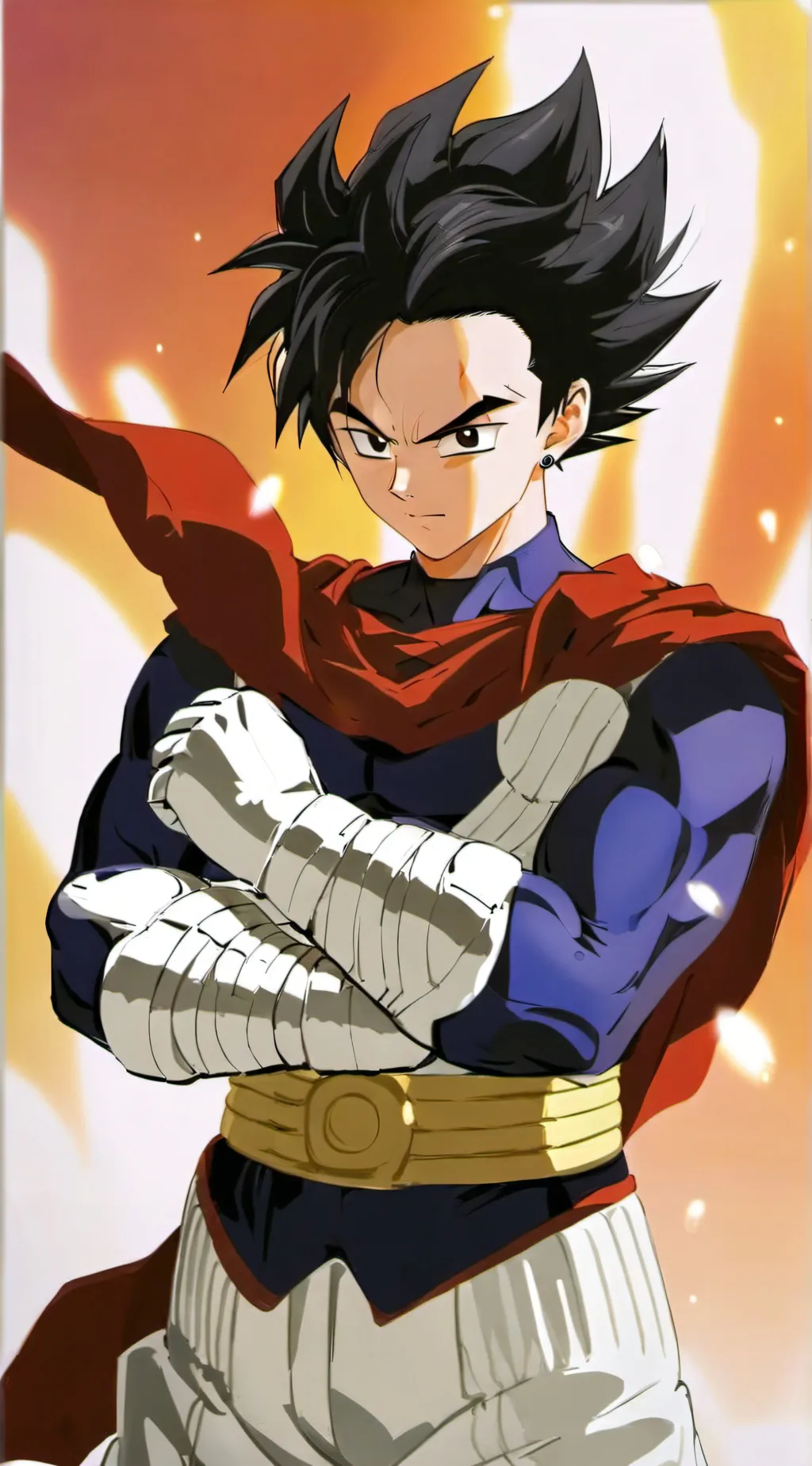 ai character: Prince Vageta  background