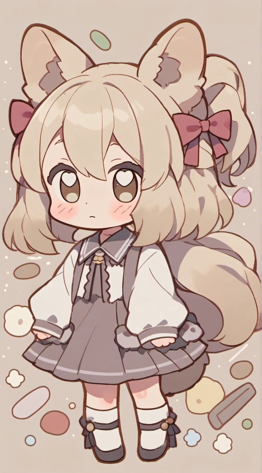 ai character: Cutie pie background