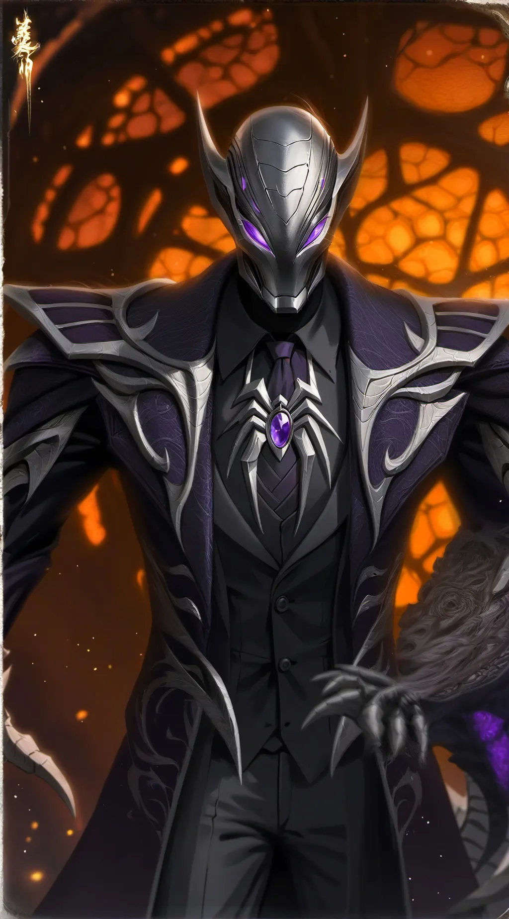 ai character: Saint Malakai  background
