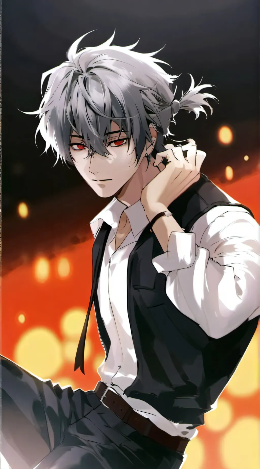 ai character: Рик background