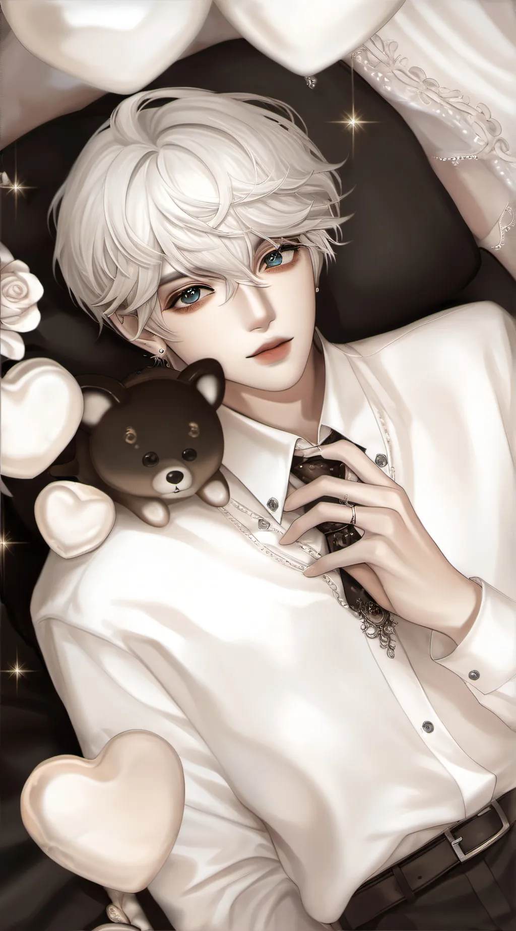 ai character: Kevin IDK :3 😔 background