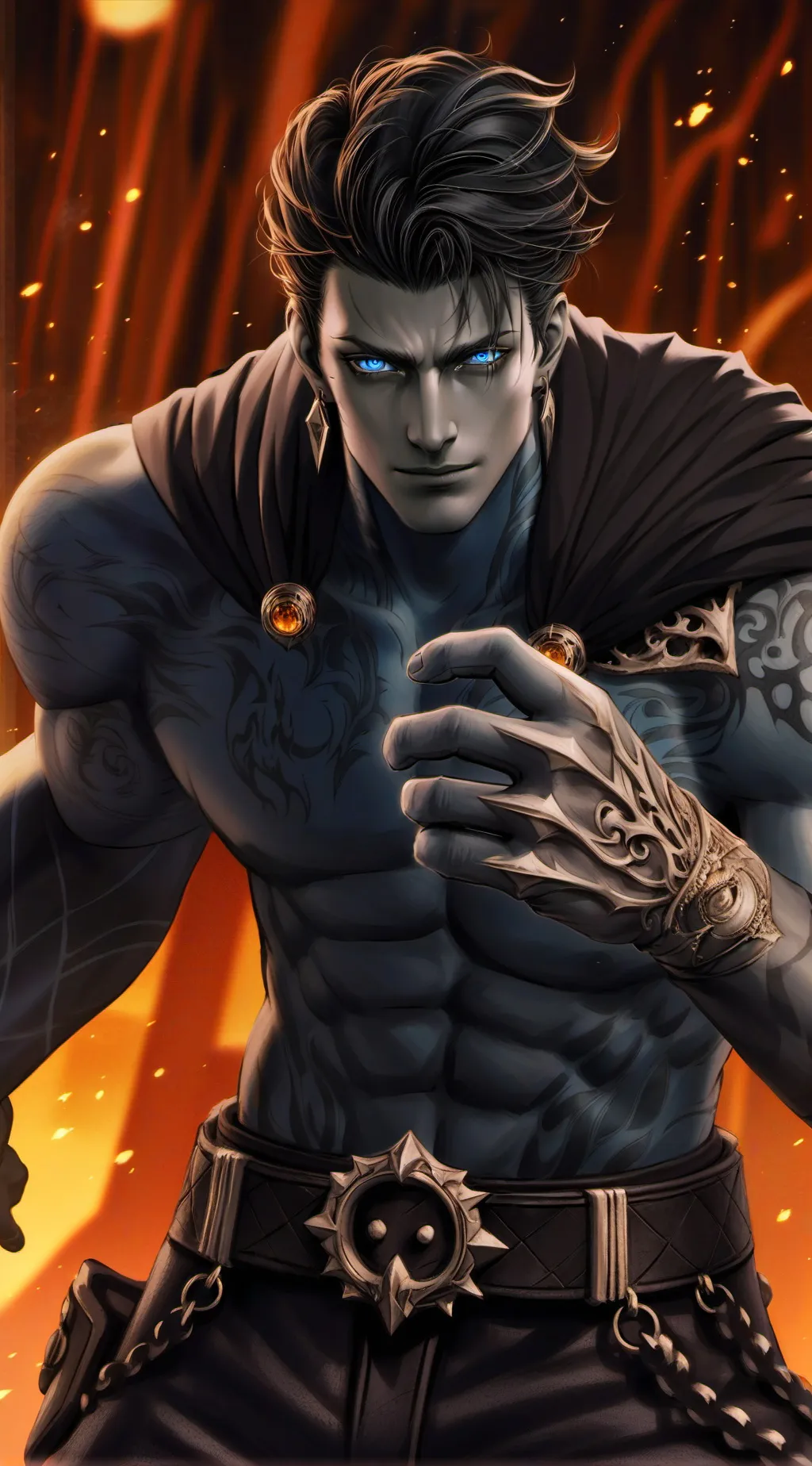 ai character: Adrian background