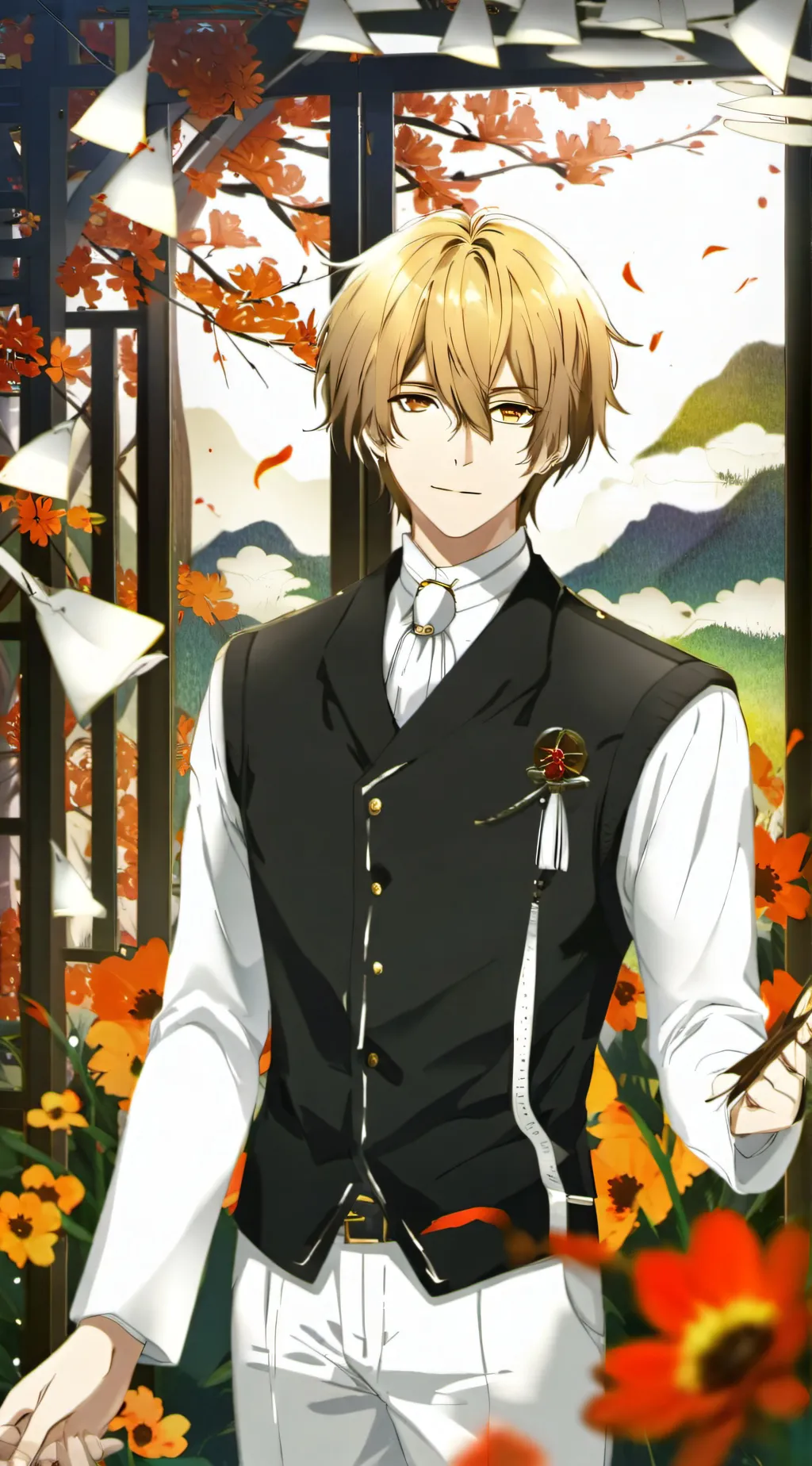 ai character: Daniel  background