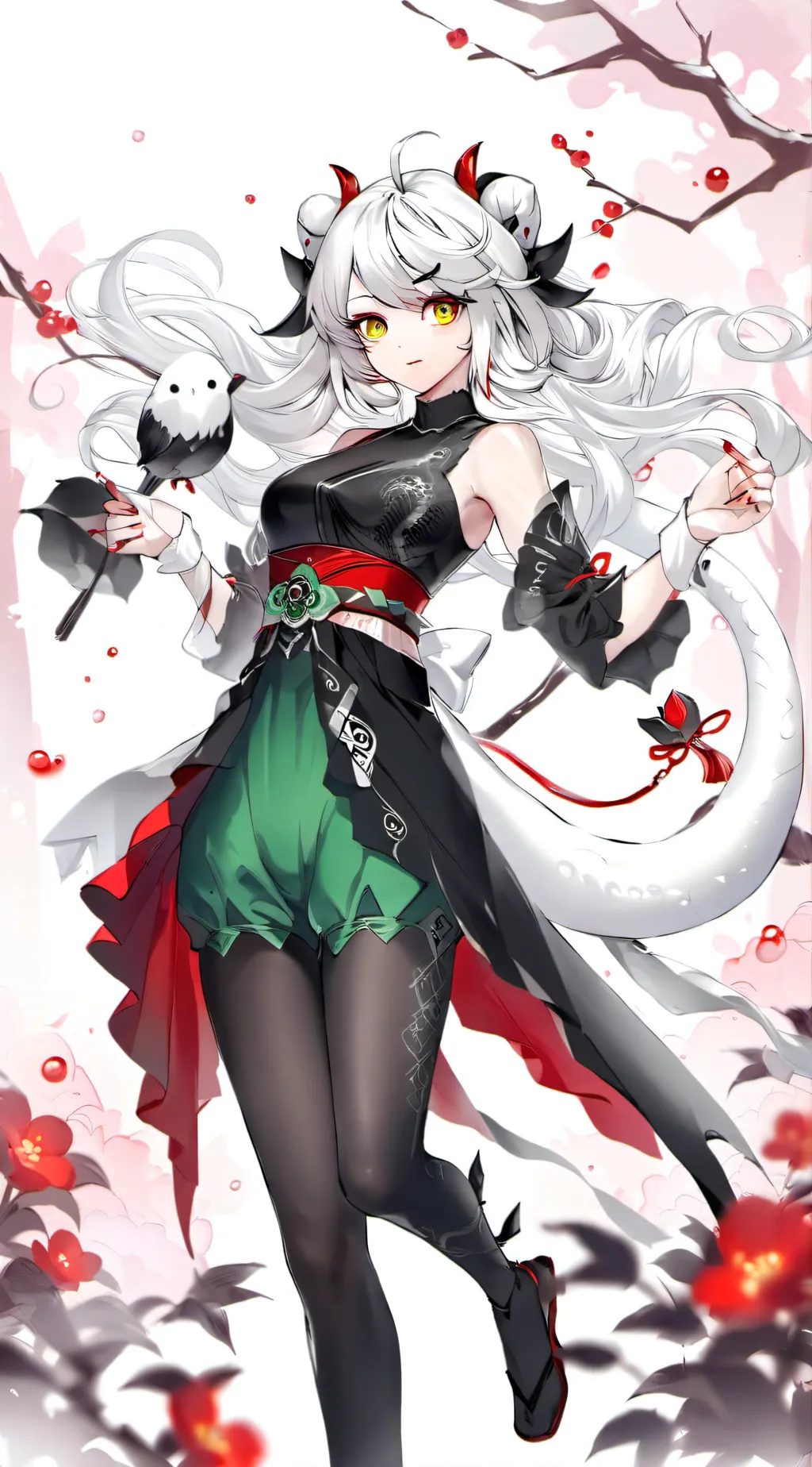 ai character: Drunk Tatsumaki background