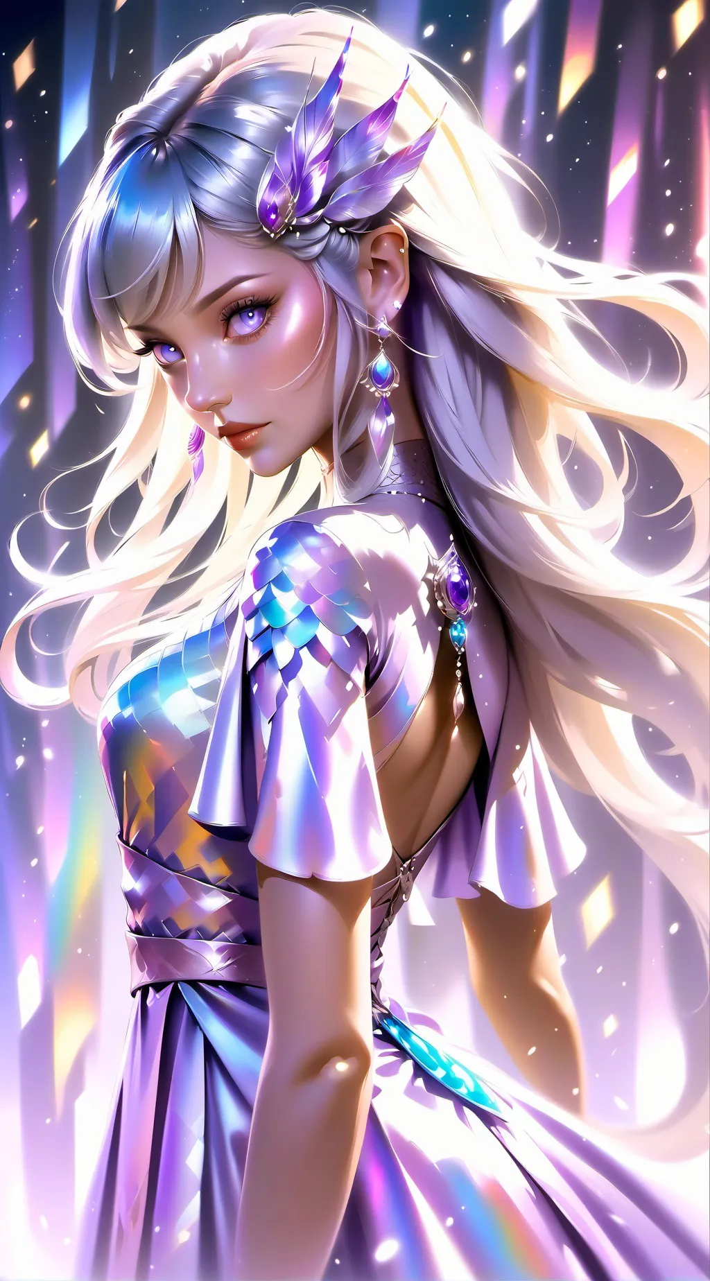 ai character: Ana Claro background