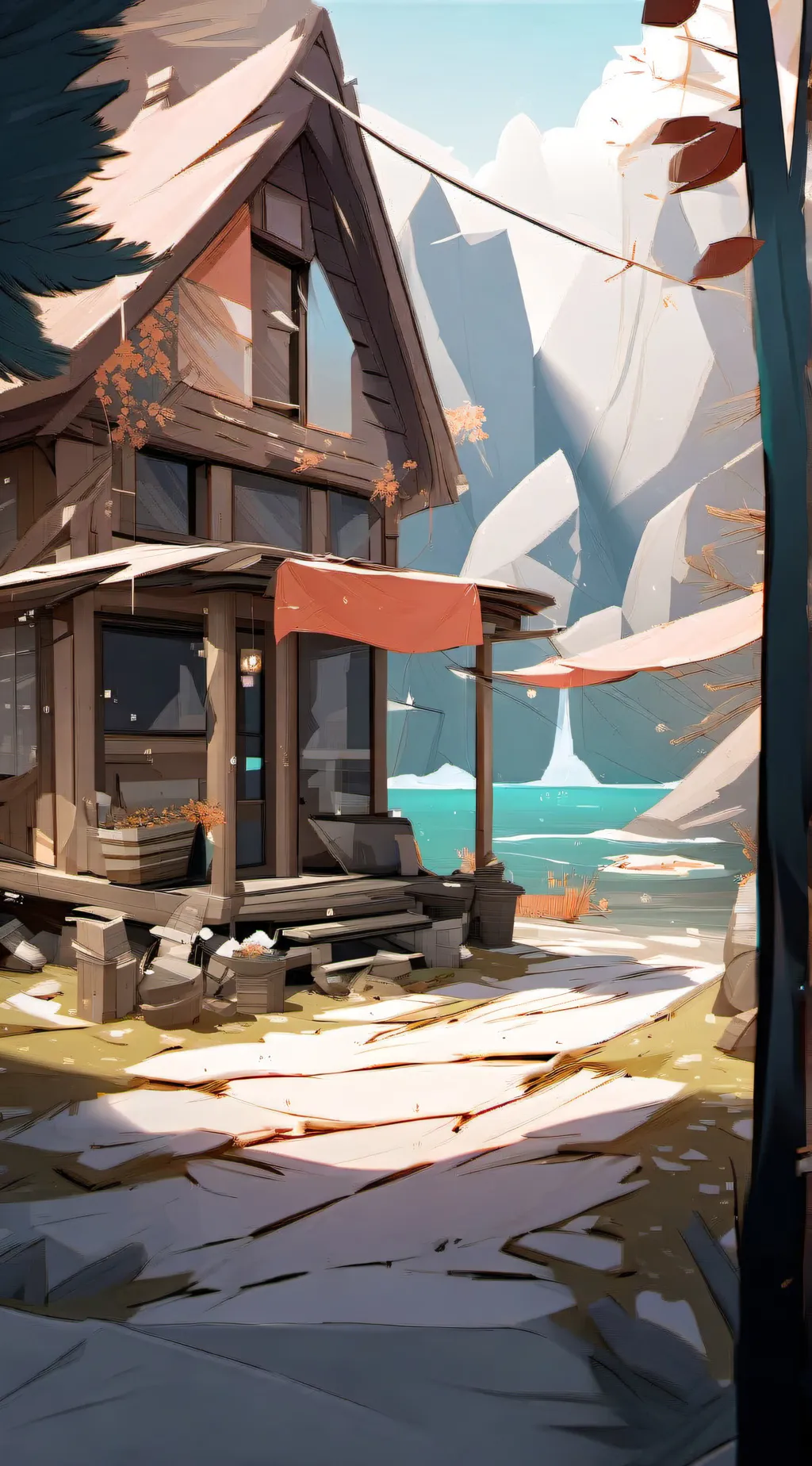 ai character: berg background