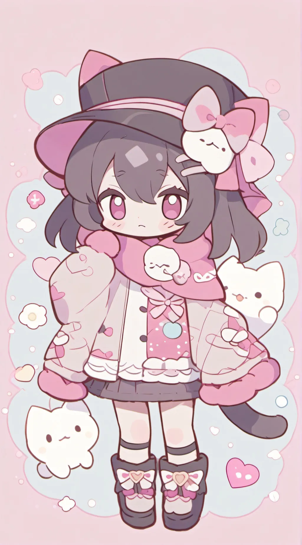 ai character: kuromi background