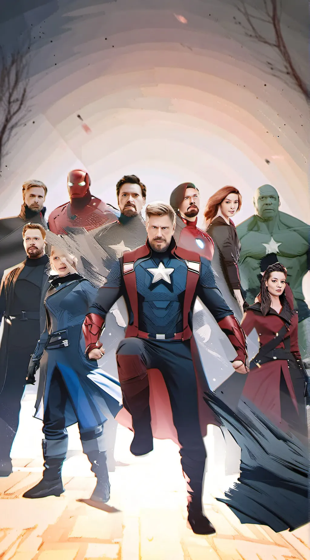 ai character: the avengers background