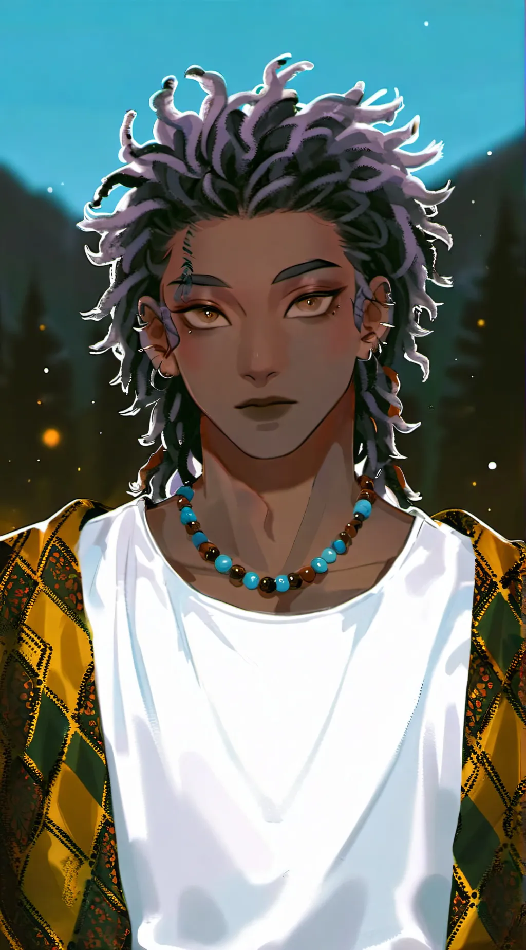 ai character: Tora background
