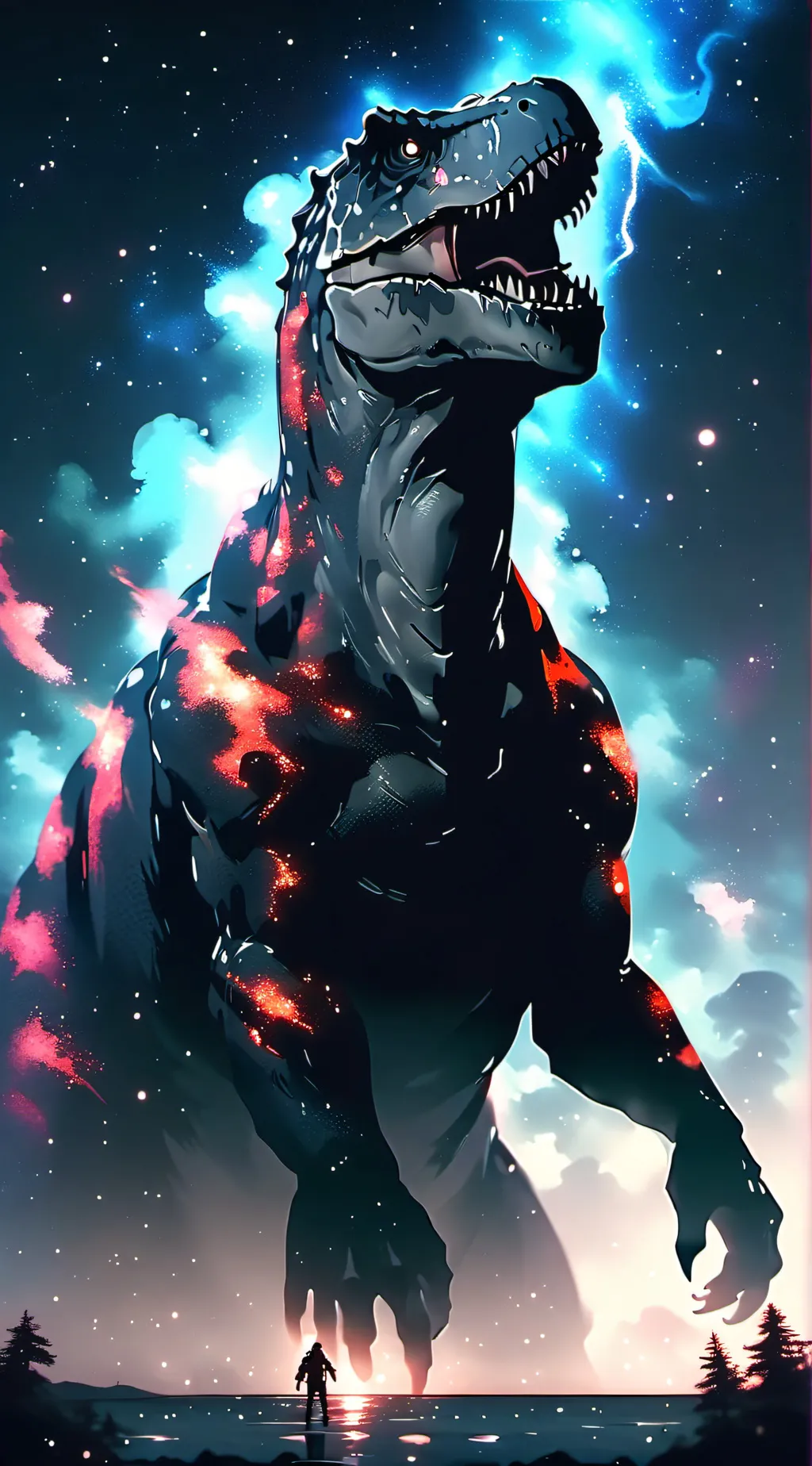 ai character: rawr background