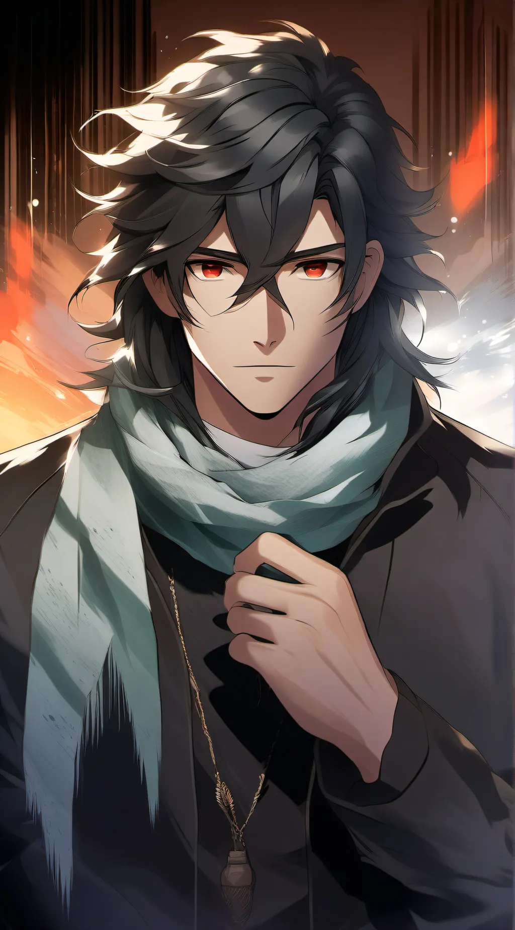 ai character: Mha  background