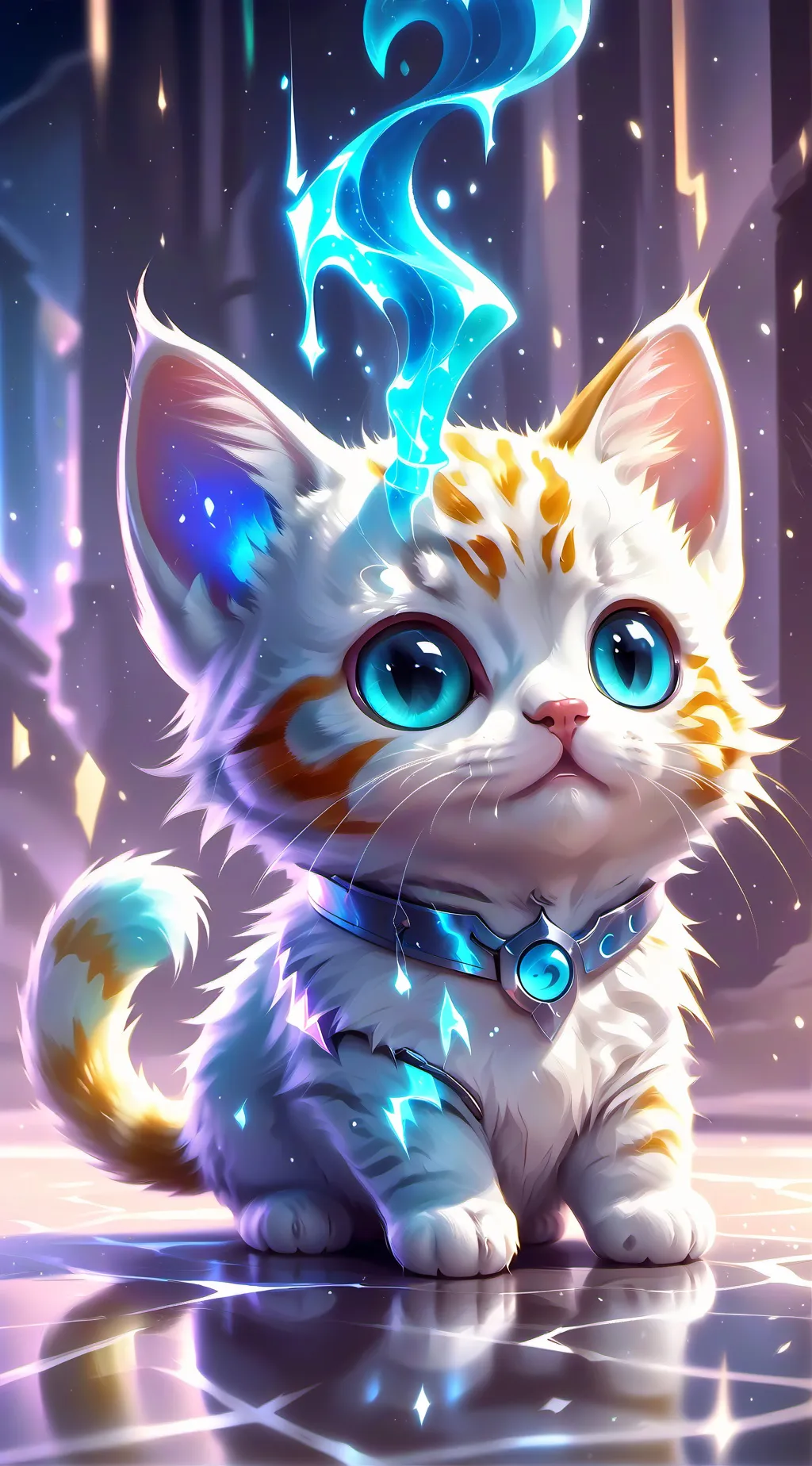 ai character: Voltage background