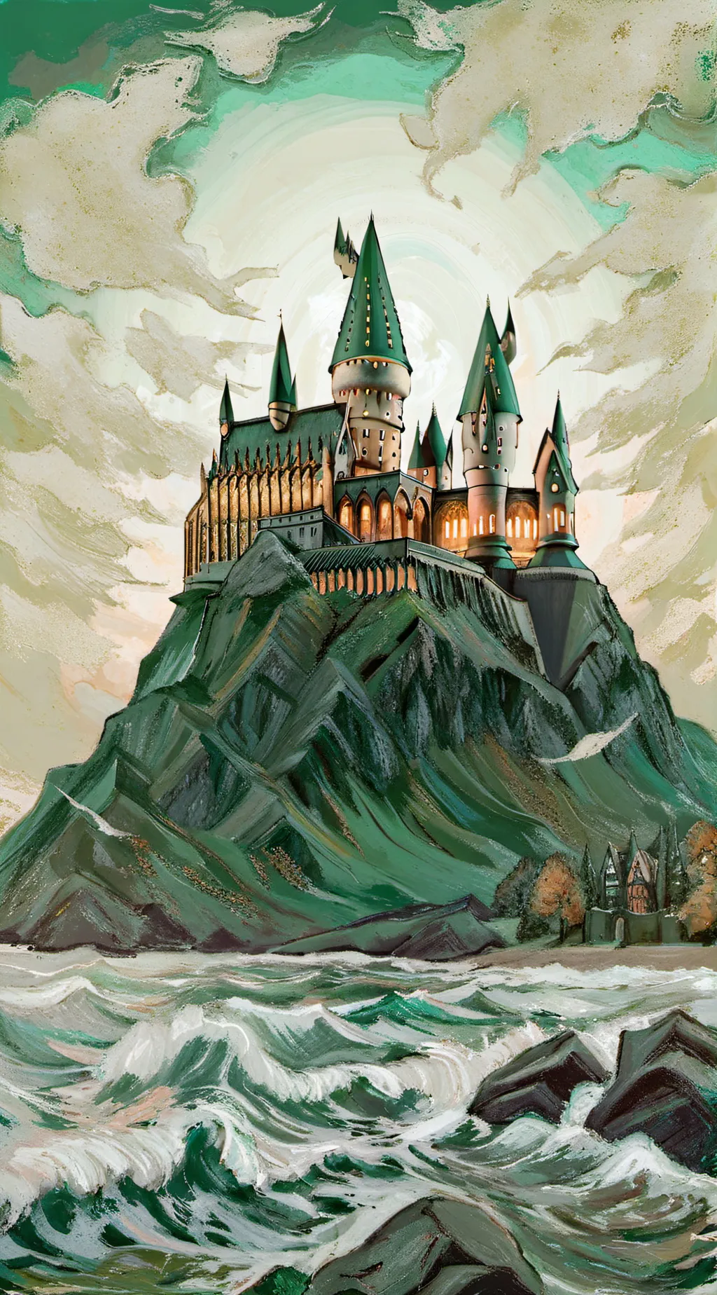 ai character: Hogwarts 2 background