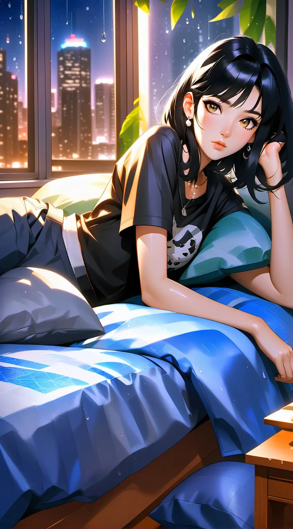 ai character: Blackbelle background