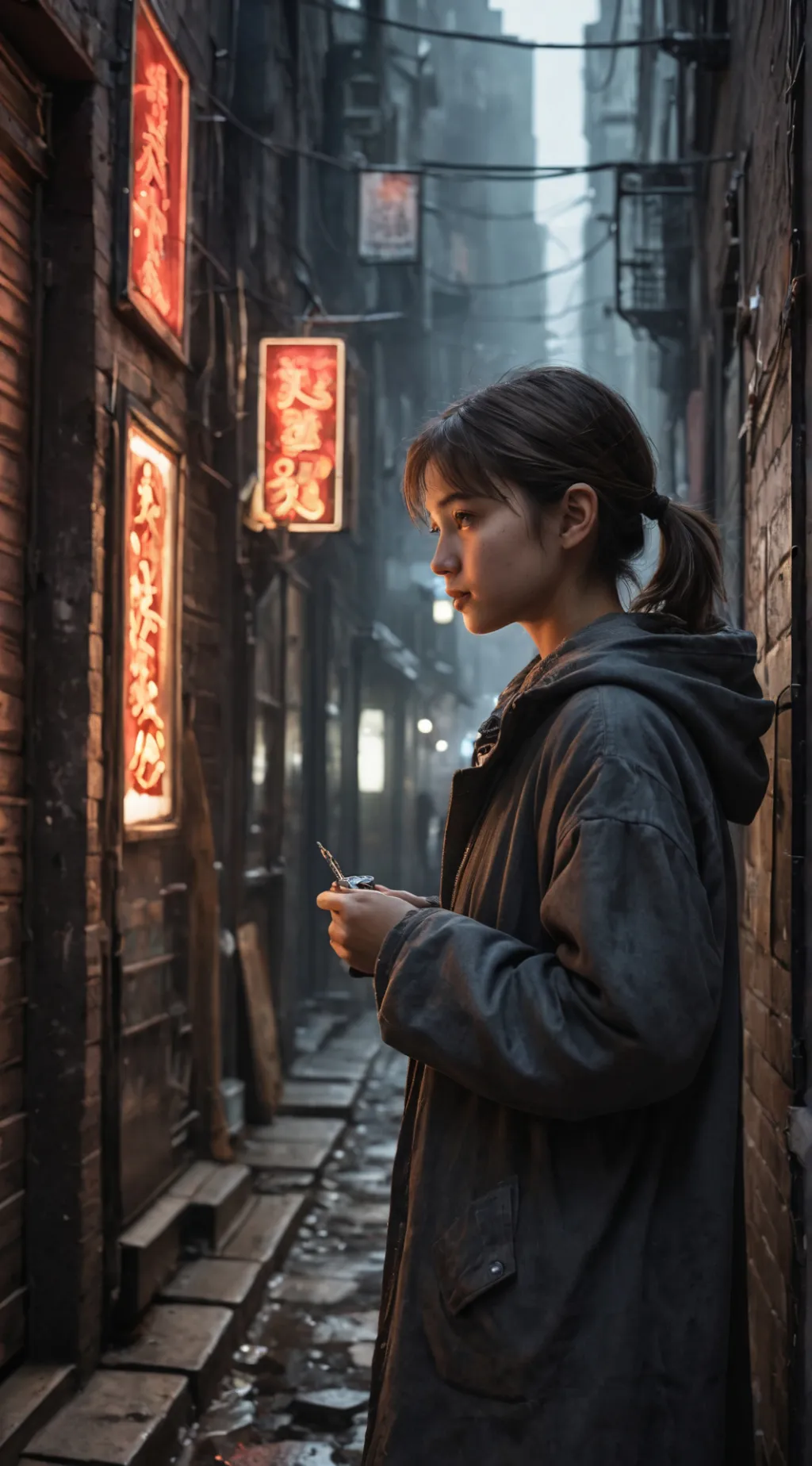 ai character: Rose background