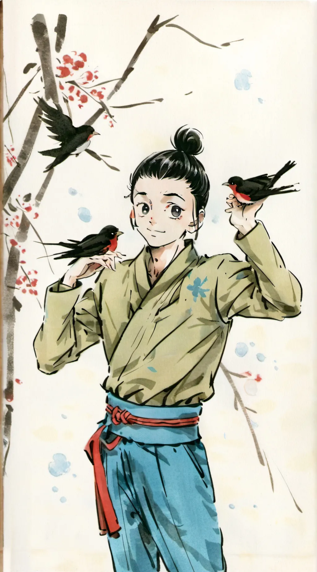 ai character: inosuke background