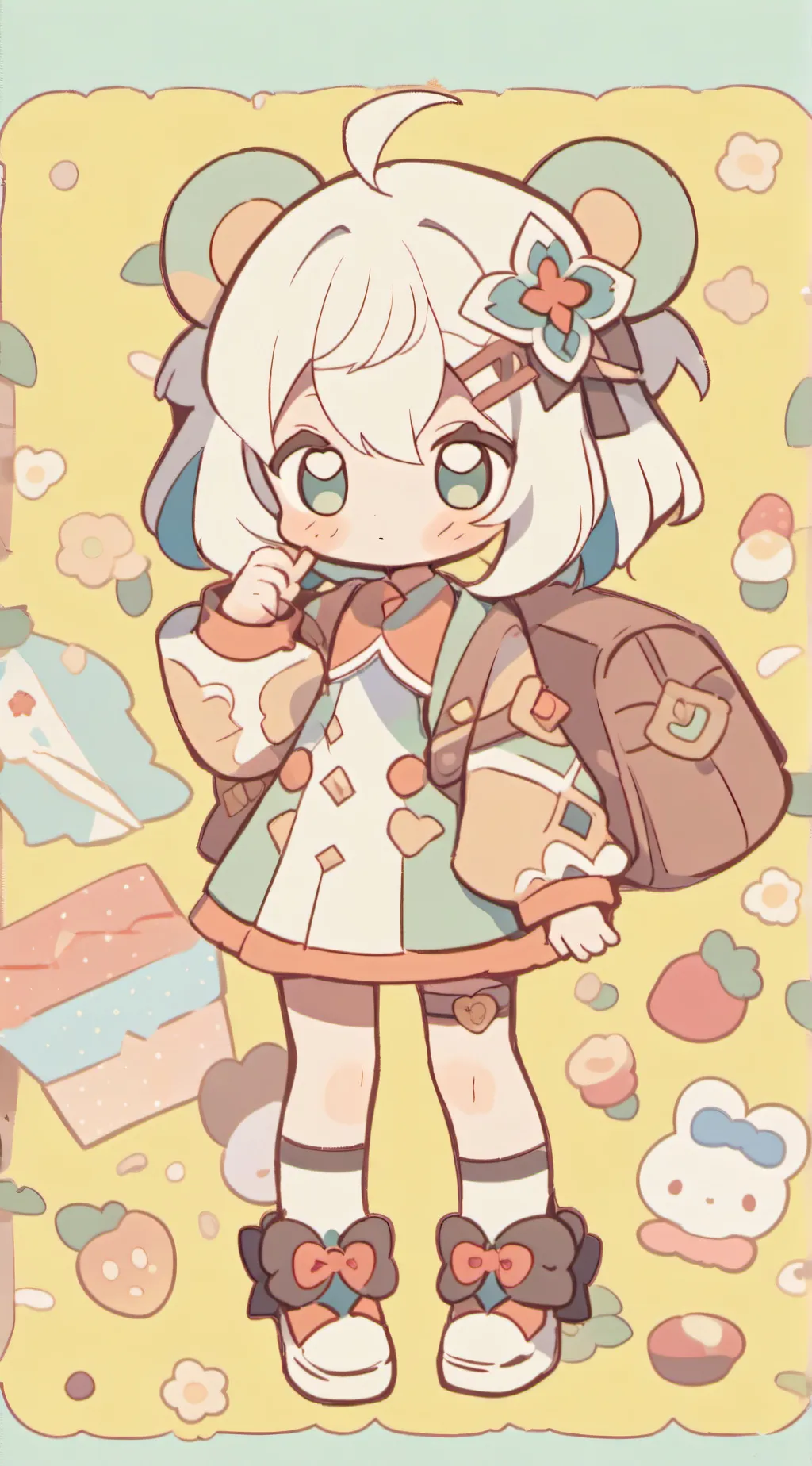 ai character: Baby background