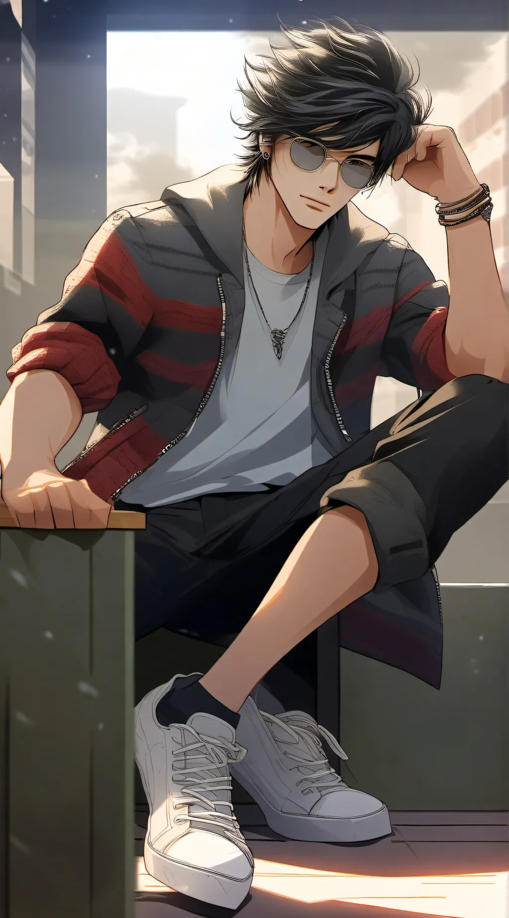 ai character: Peter background