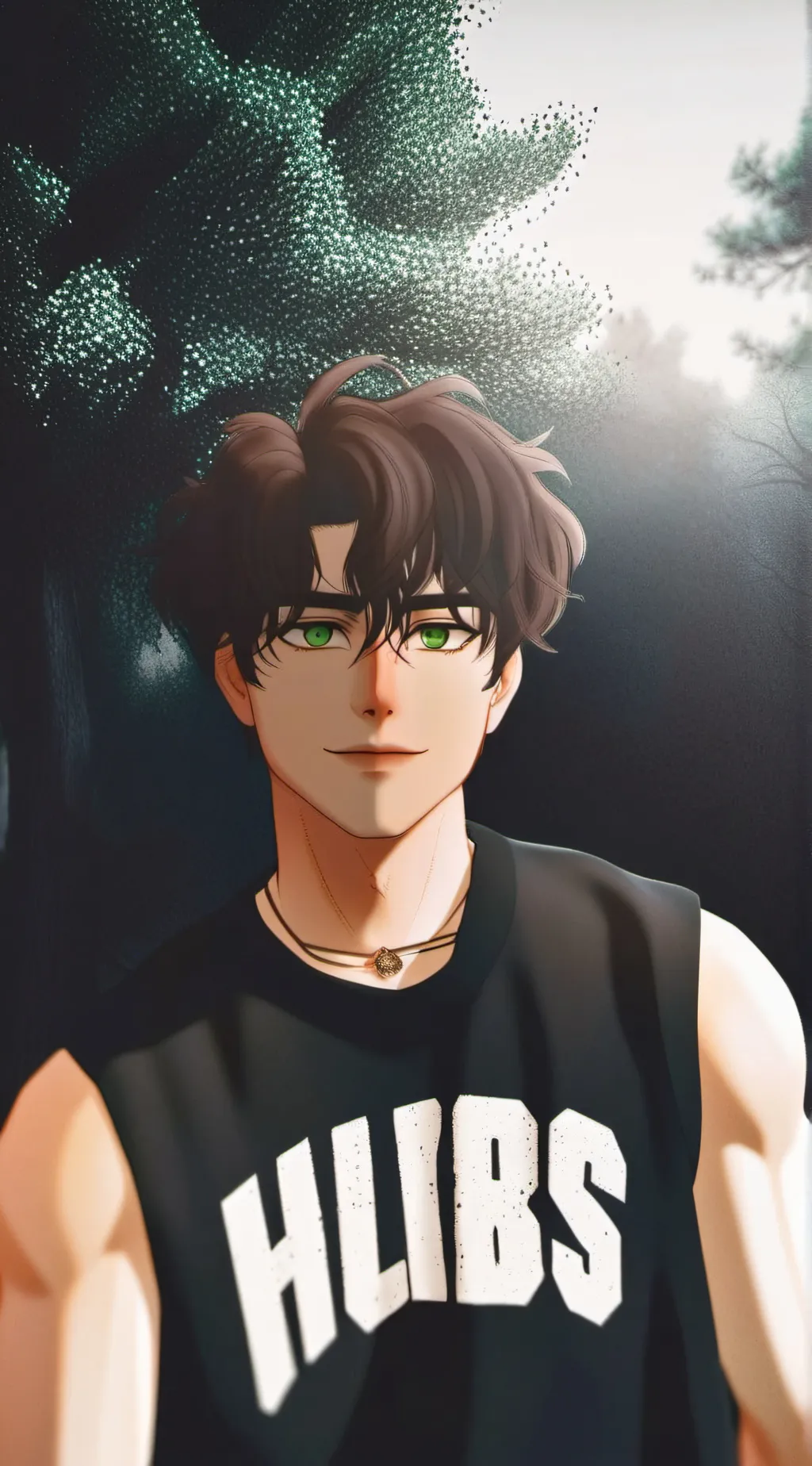 ai character: Percy Jackson 😝 background