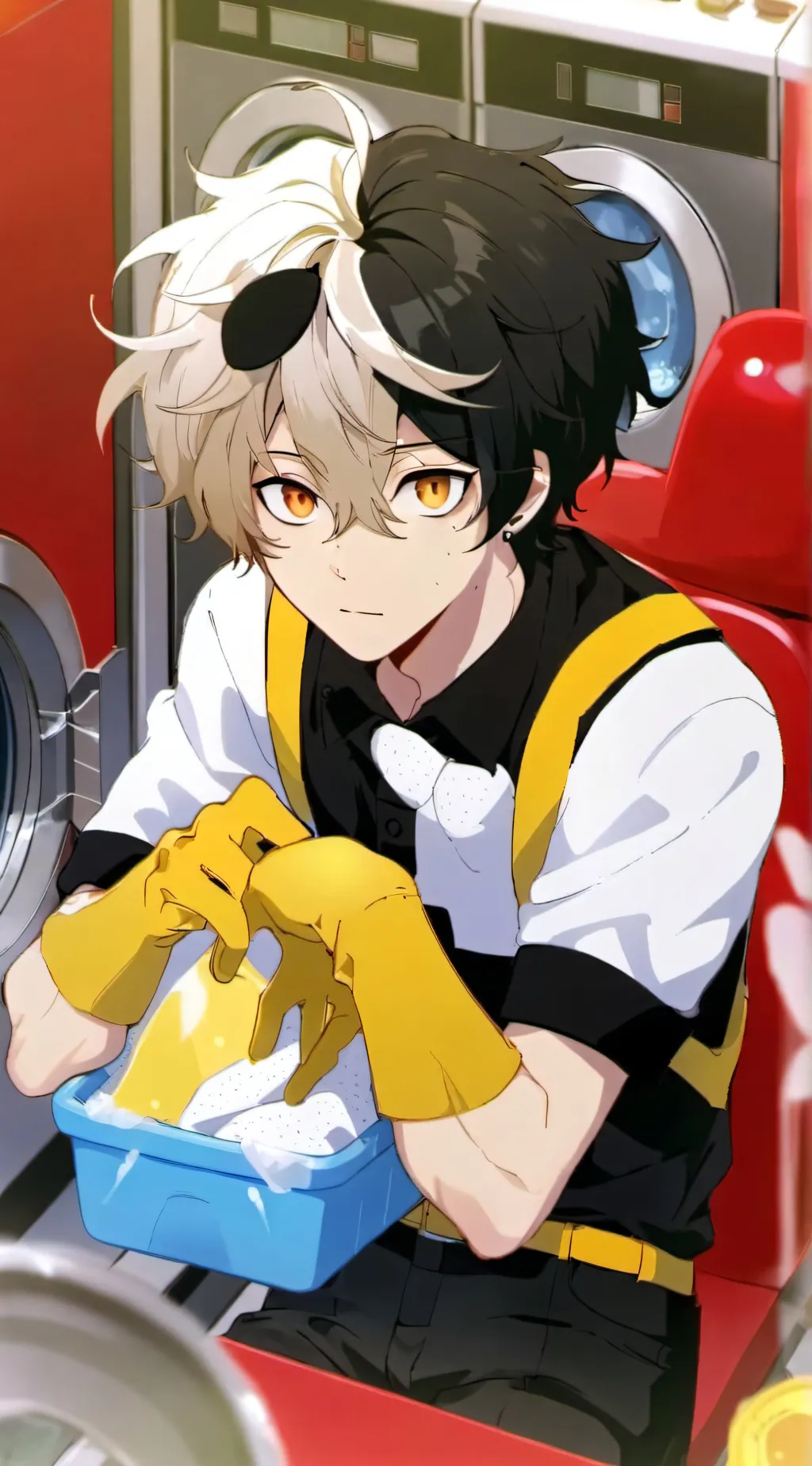 ai character: wash mha background