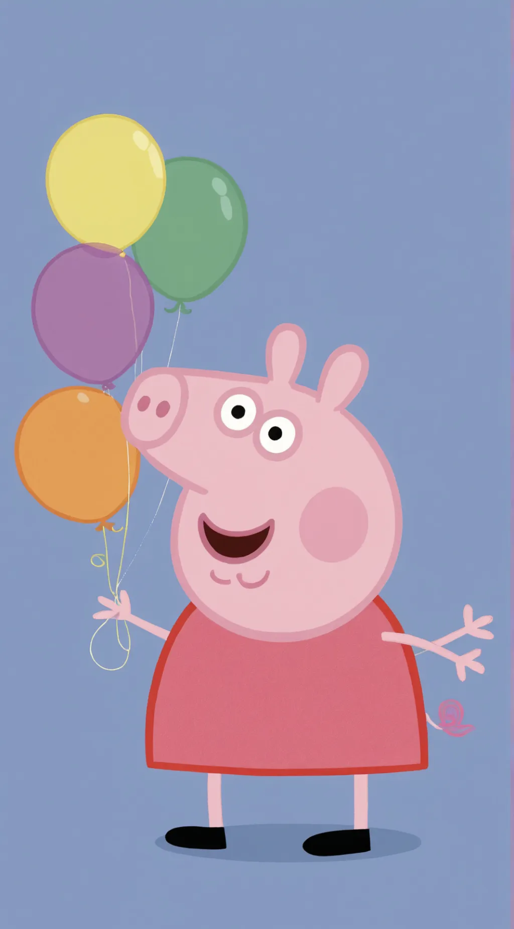 ai character: Peppa pig background