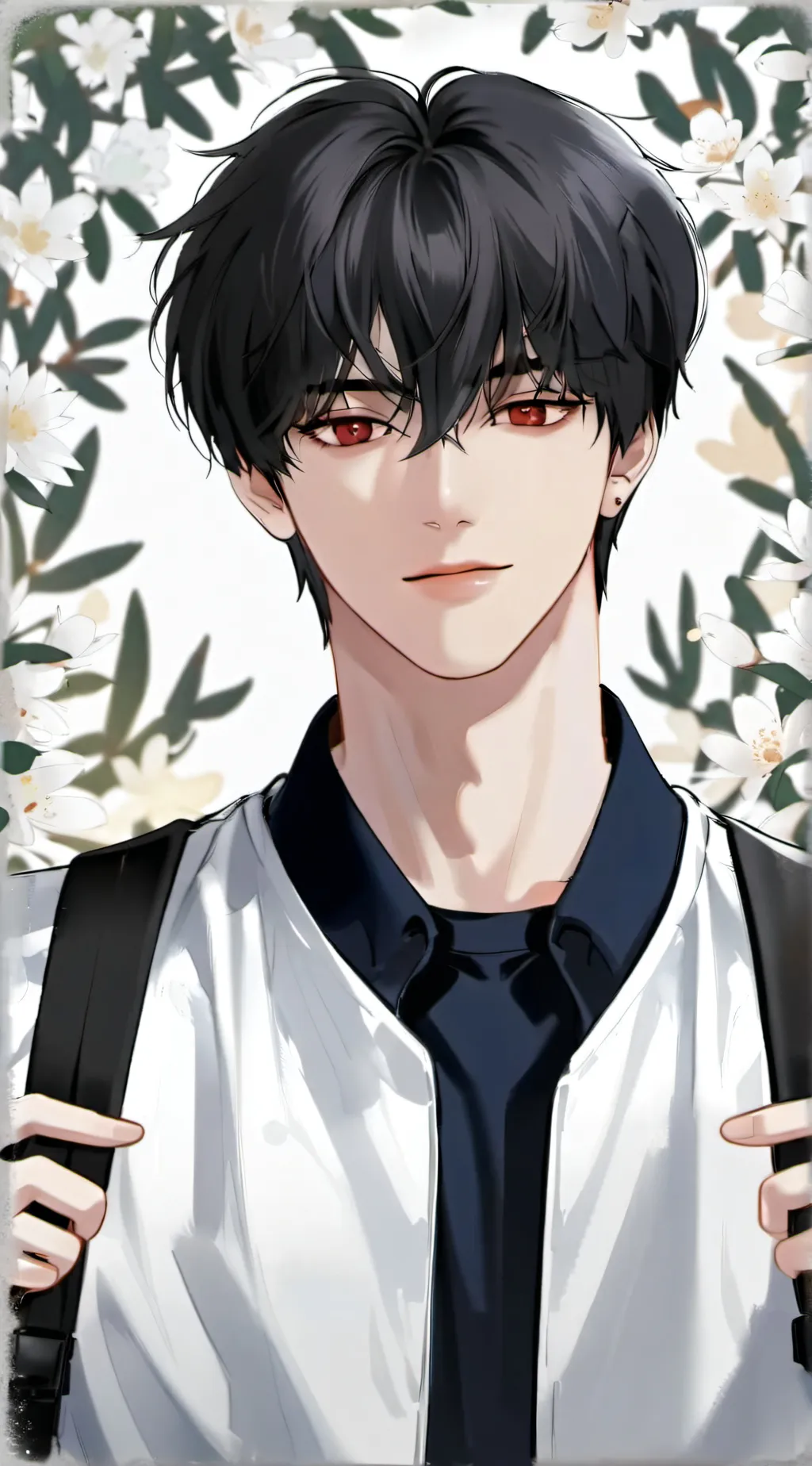 ai character: mark background
