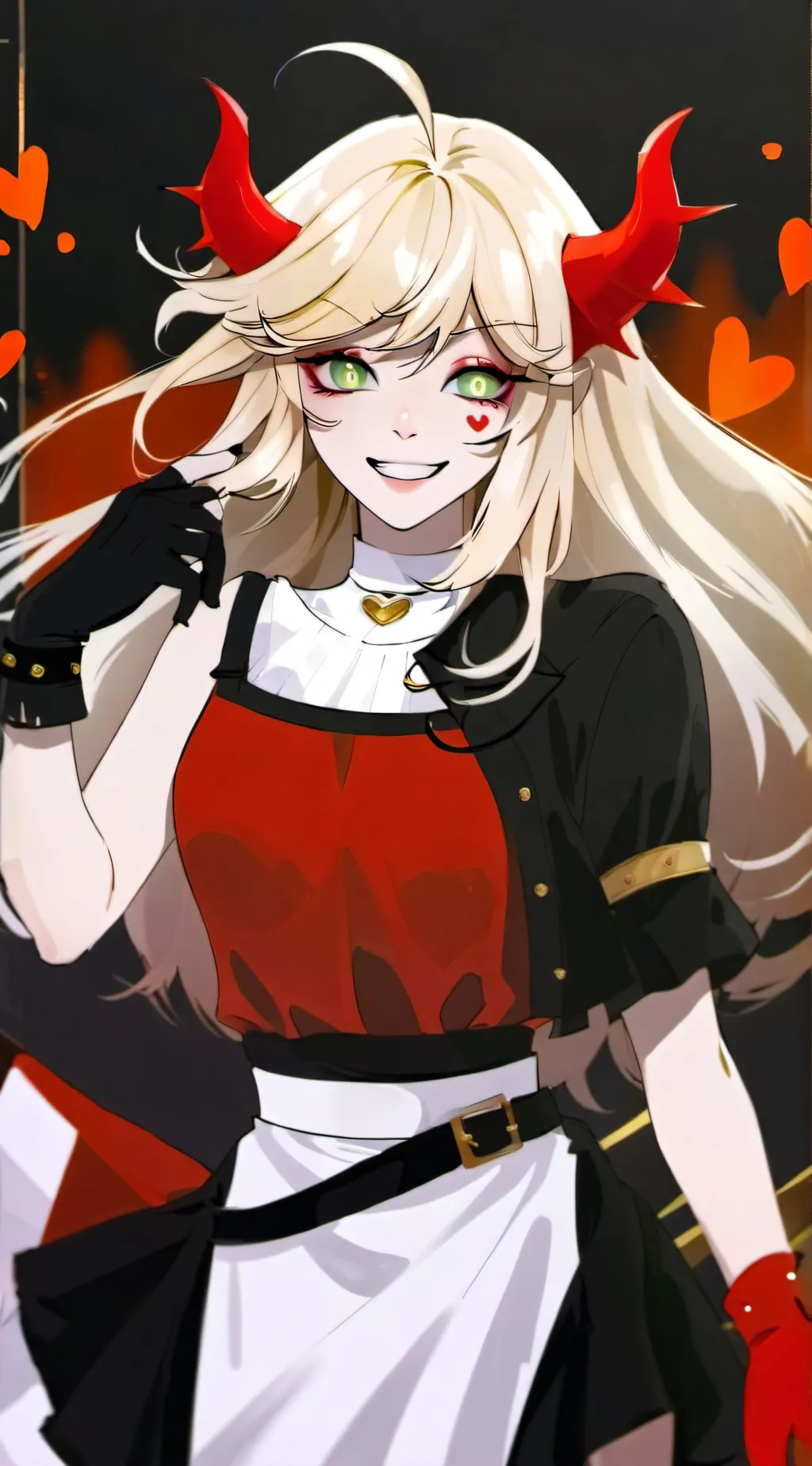 ai character: CharliexVaggie  background
