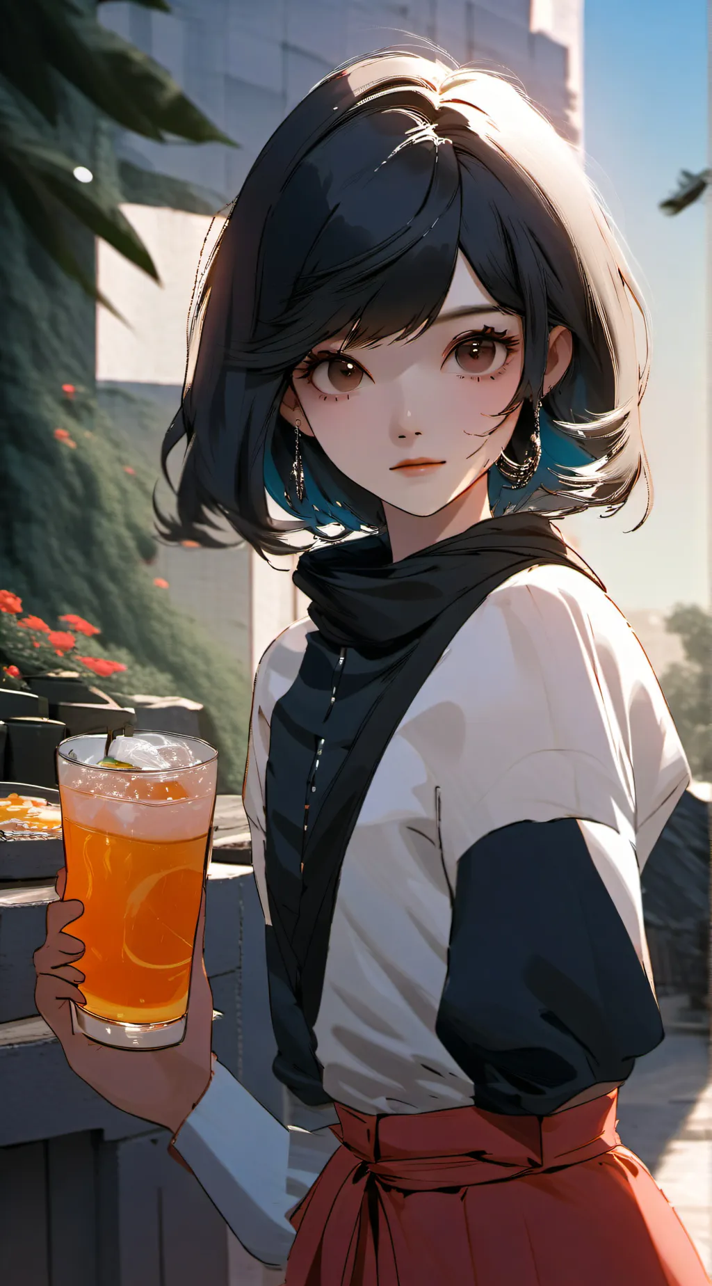 ai character: dessert catchtenni background