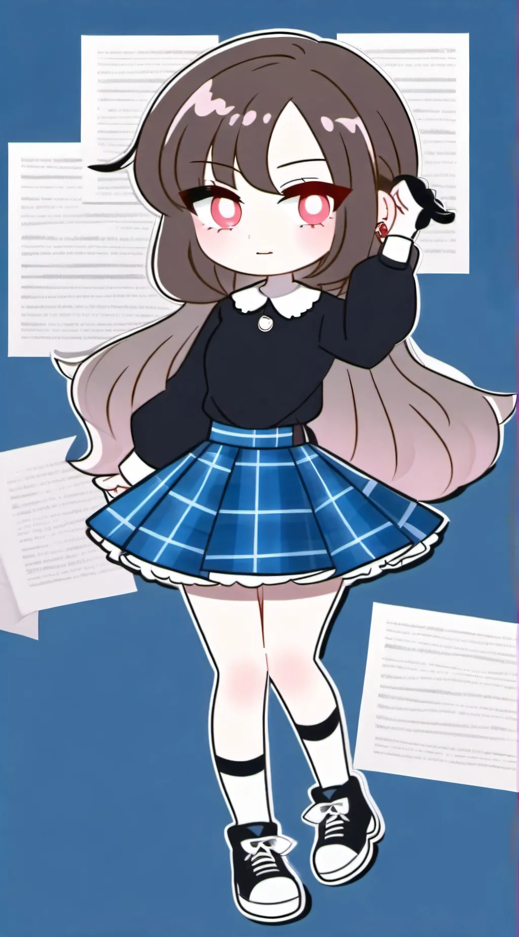 ai character: Kelly  background
