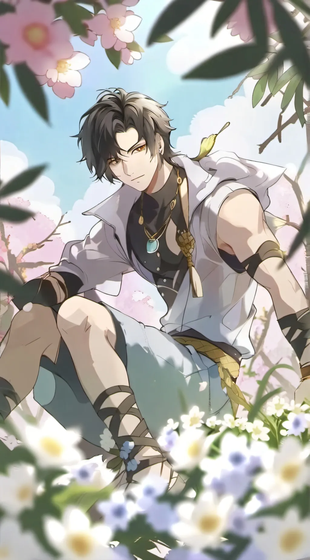 ai character: Mha  background