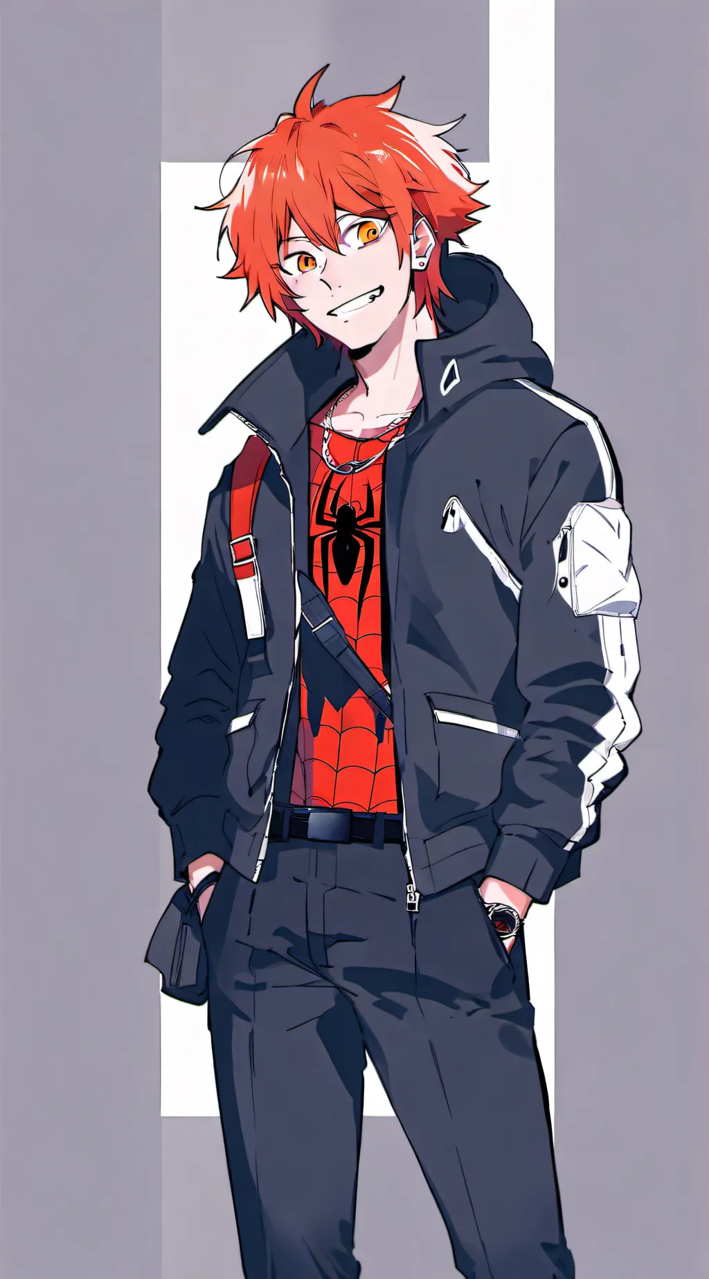 ai character: Kirishima Eijirou background