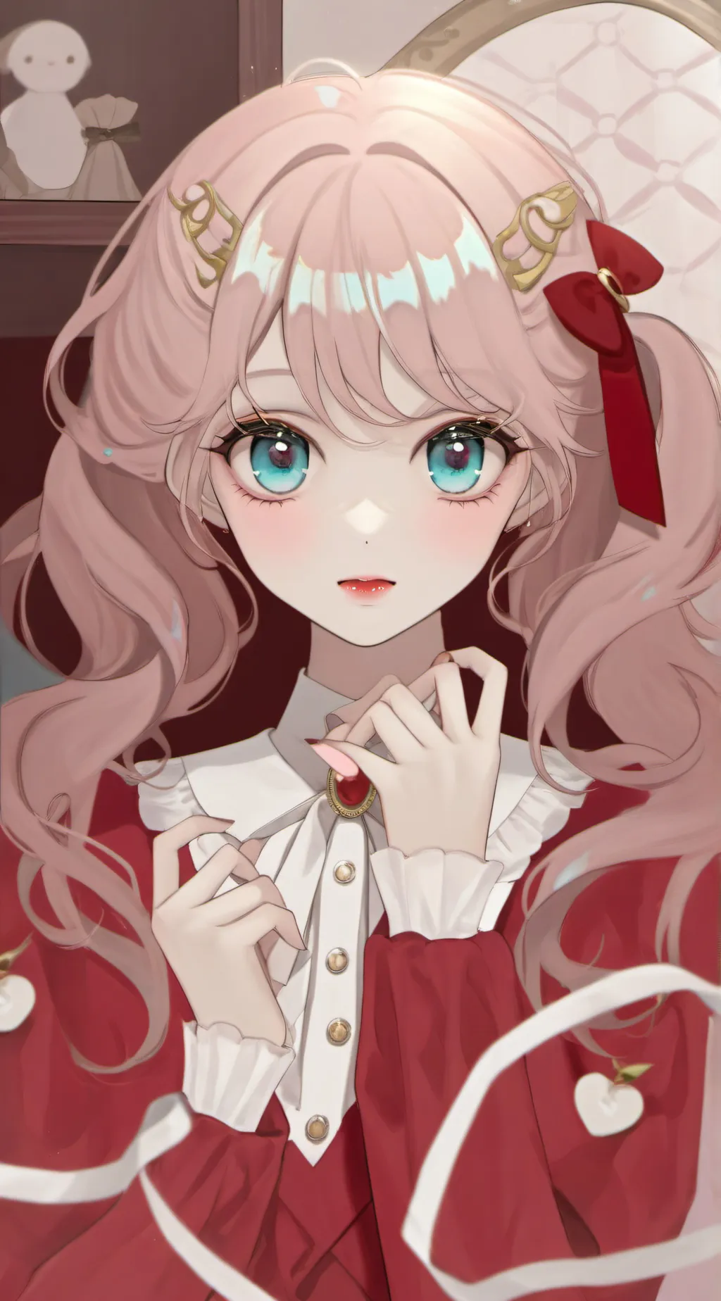 ai character: Pick me girl  background
