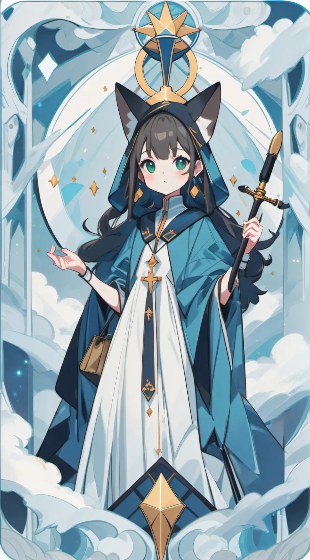 ai character: Sister  background