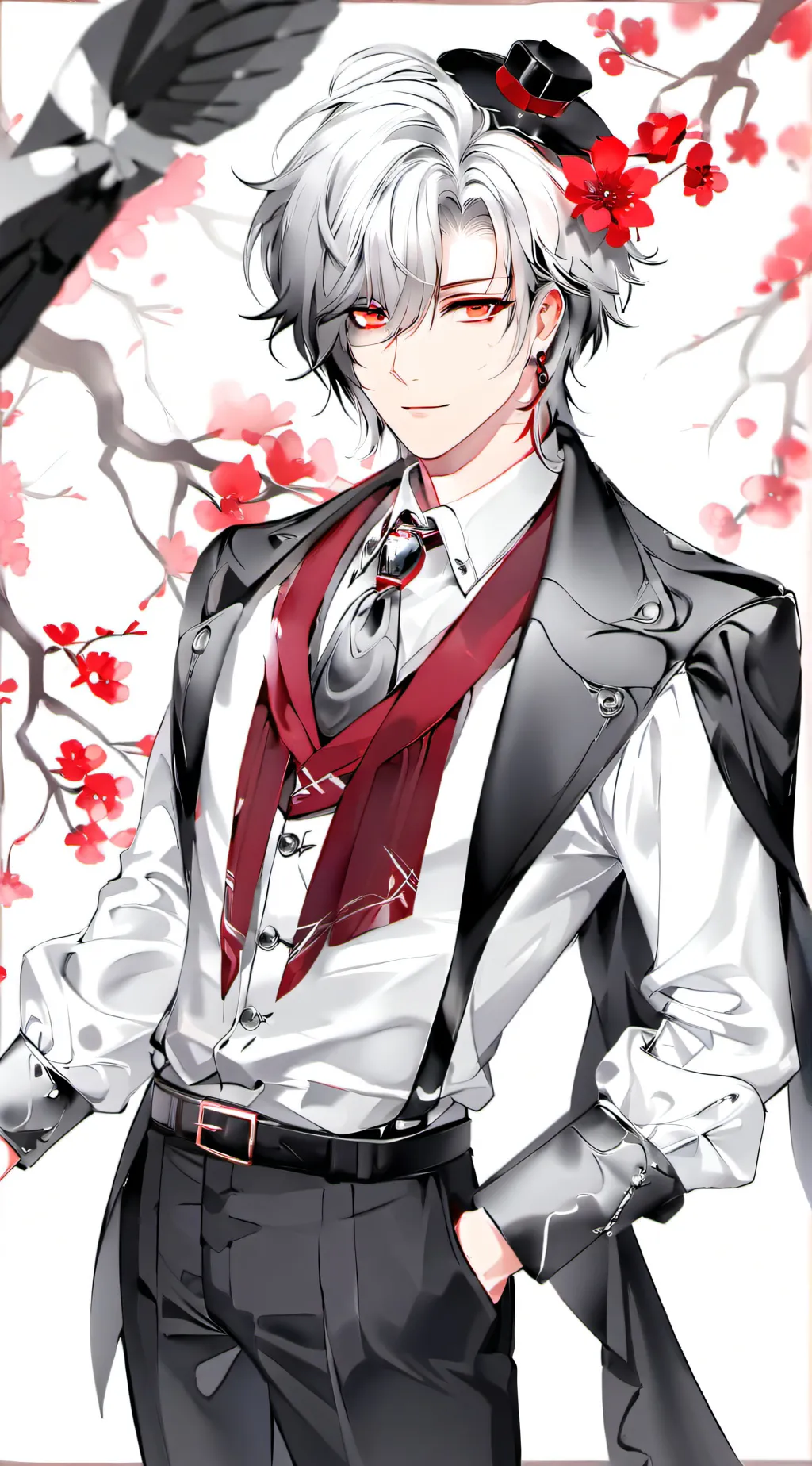 ai character: KIBUTSUJI MUZAN background