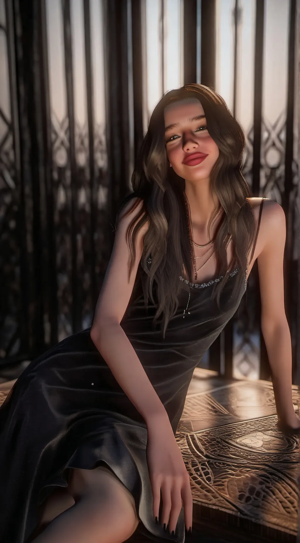 ai character: jusheh background