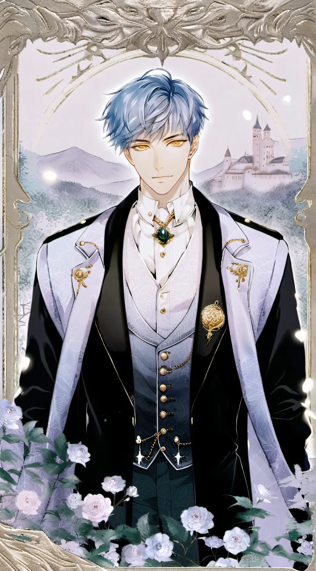 ai character: Aderius Mirroria background
