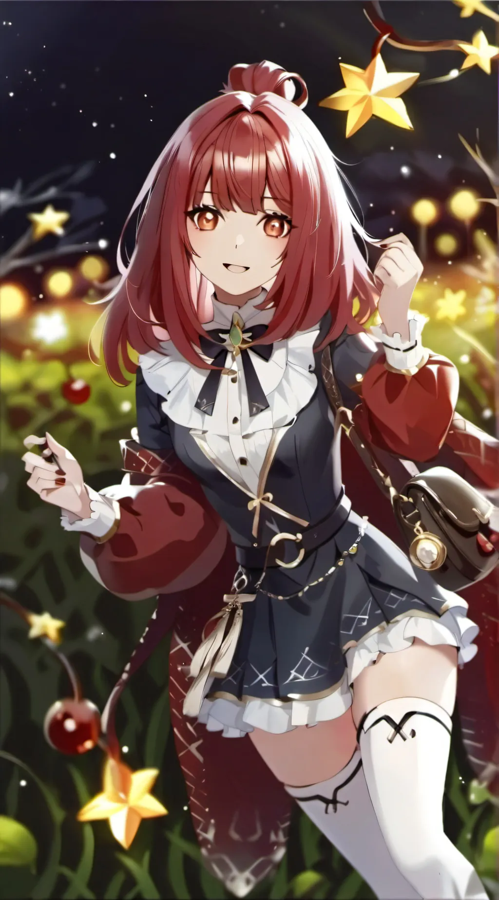 ai character: KNY new Hashira background