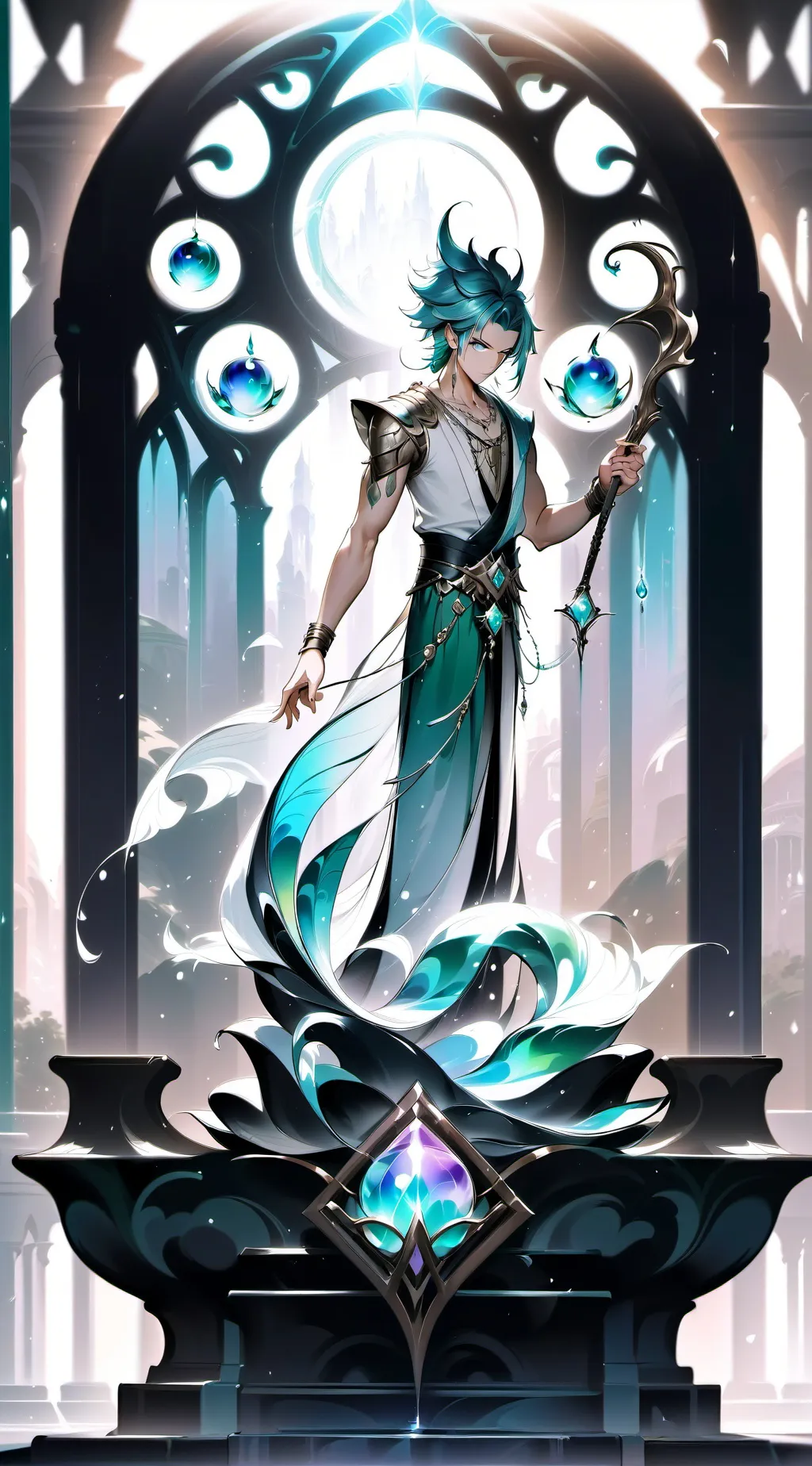 ai character: Maxwell ♂️ background