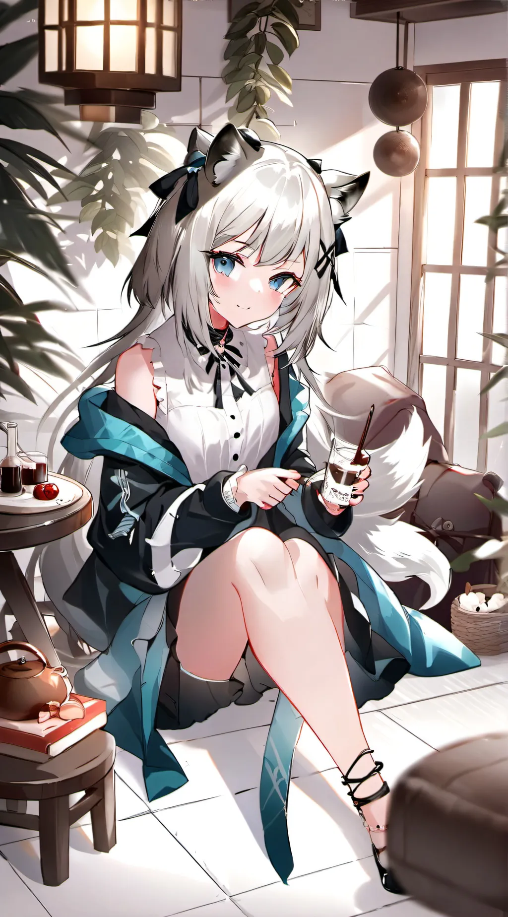 ai character: Scavenger Spirit F background