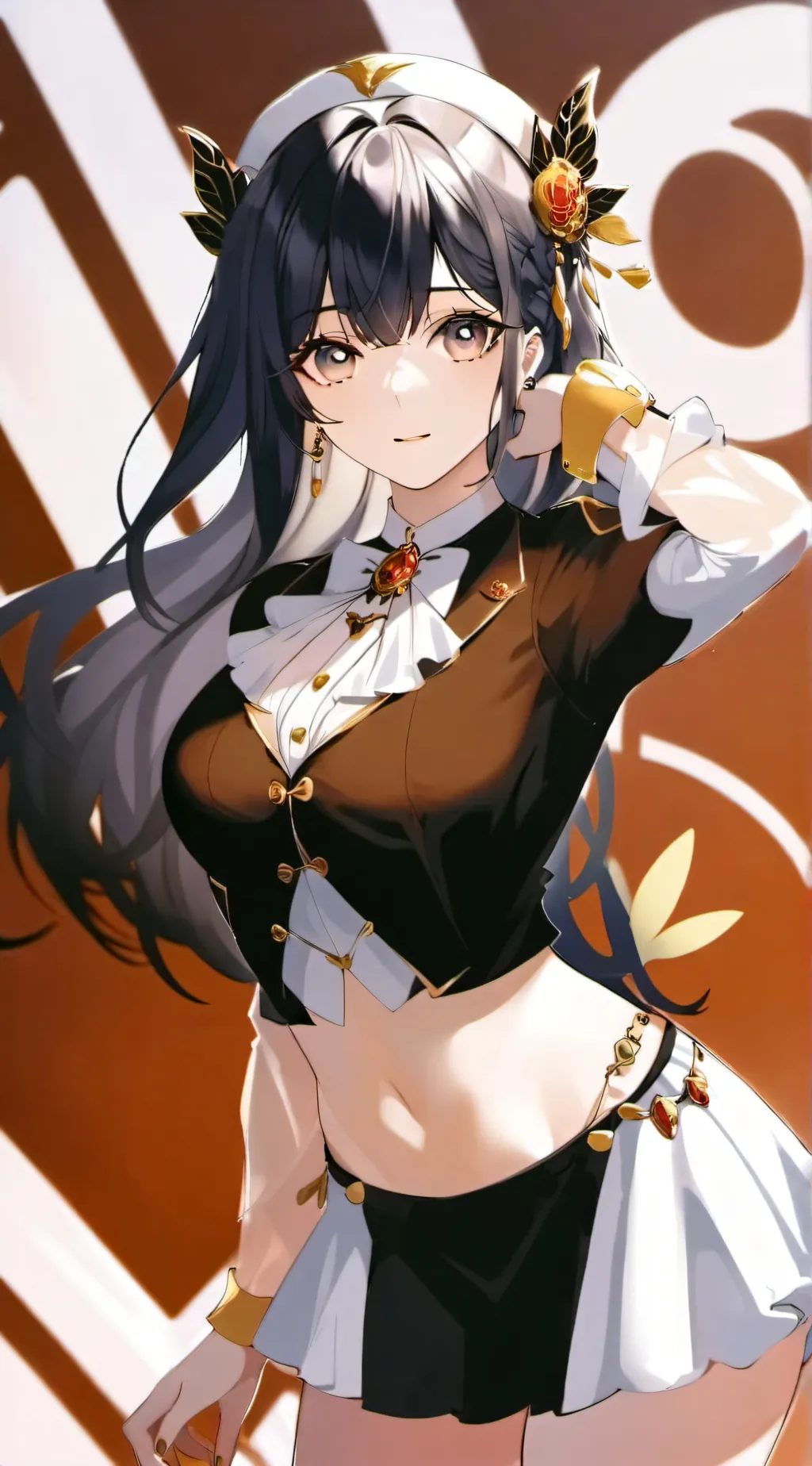 ai character: ￼Nico￼ background