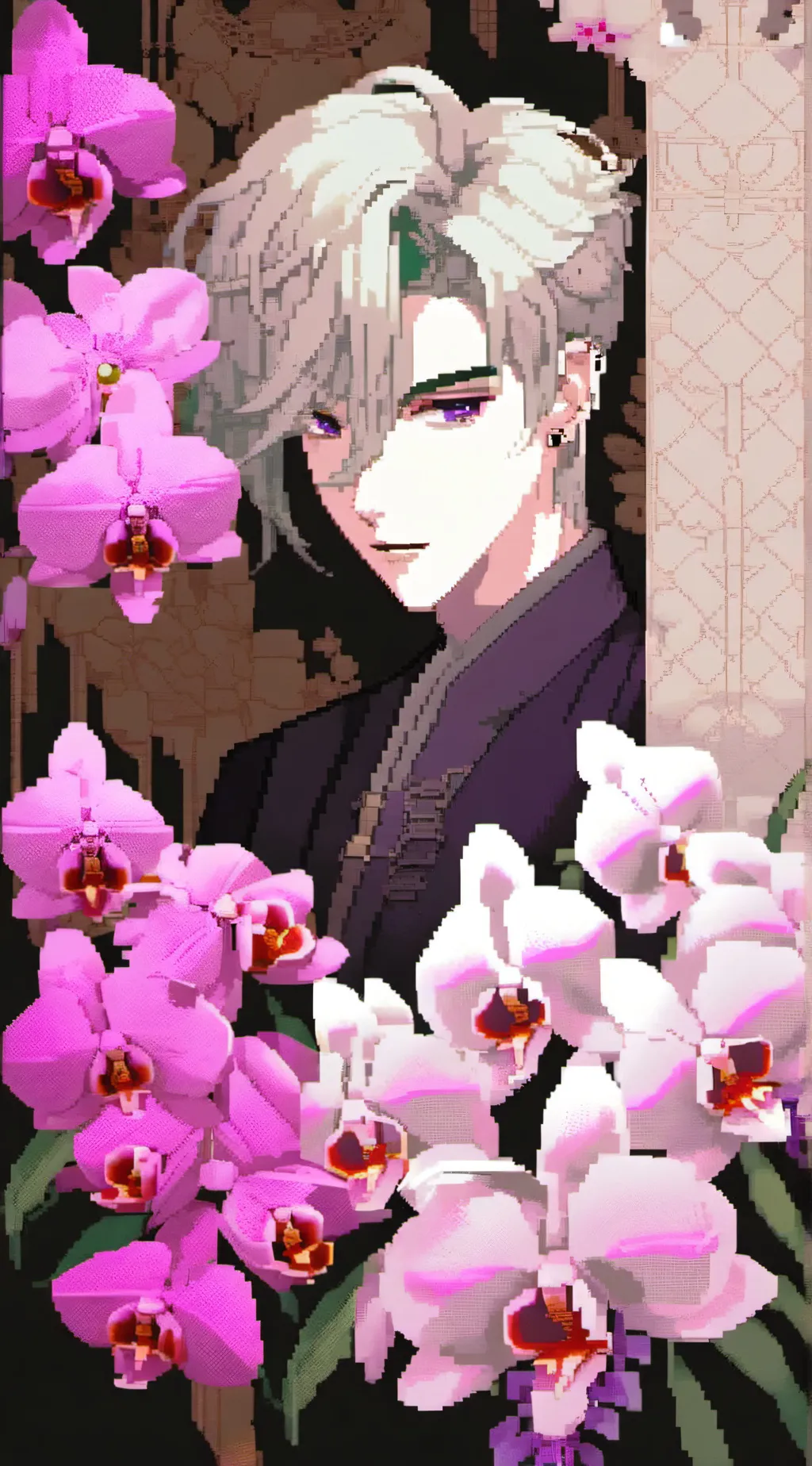 ai character: Vincent the Orchid background