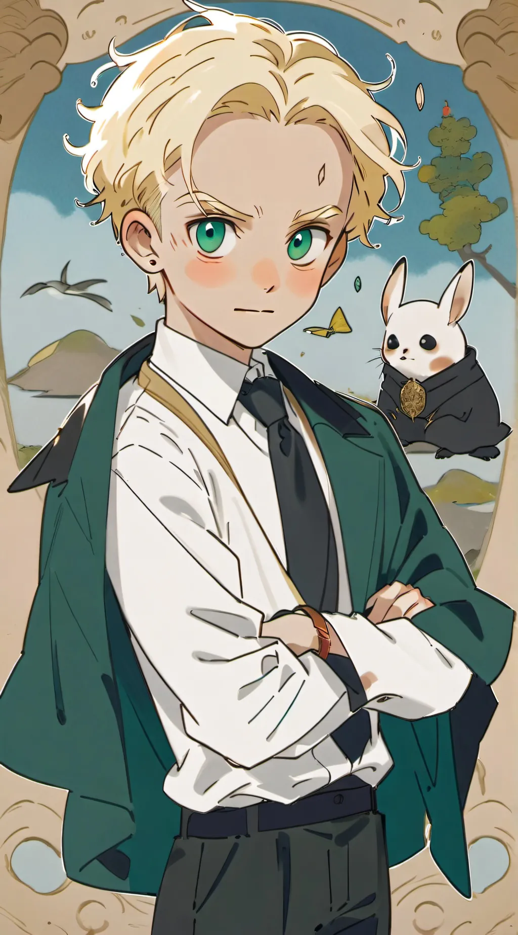 ai character: Draco background