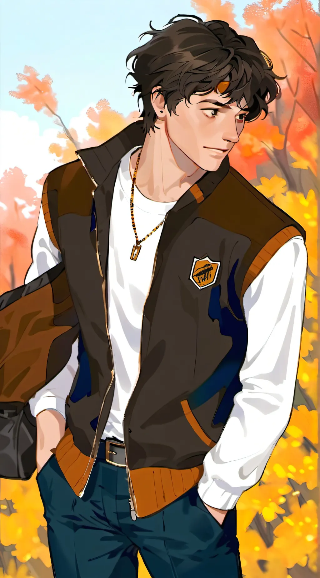 ai character: Mike wheeler background