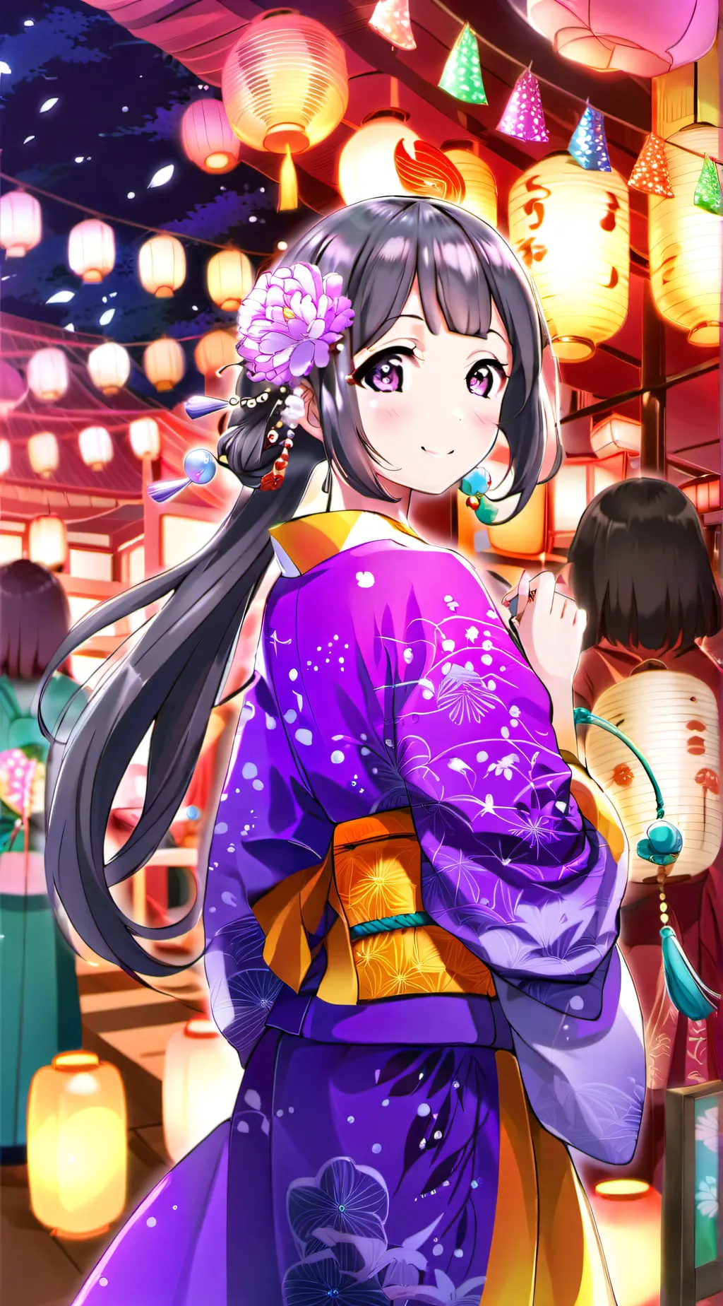 ai character: Miko💞 background