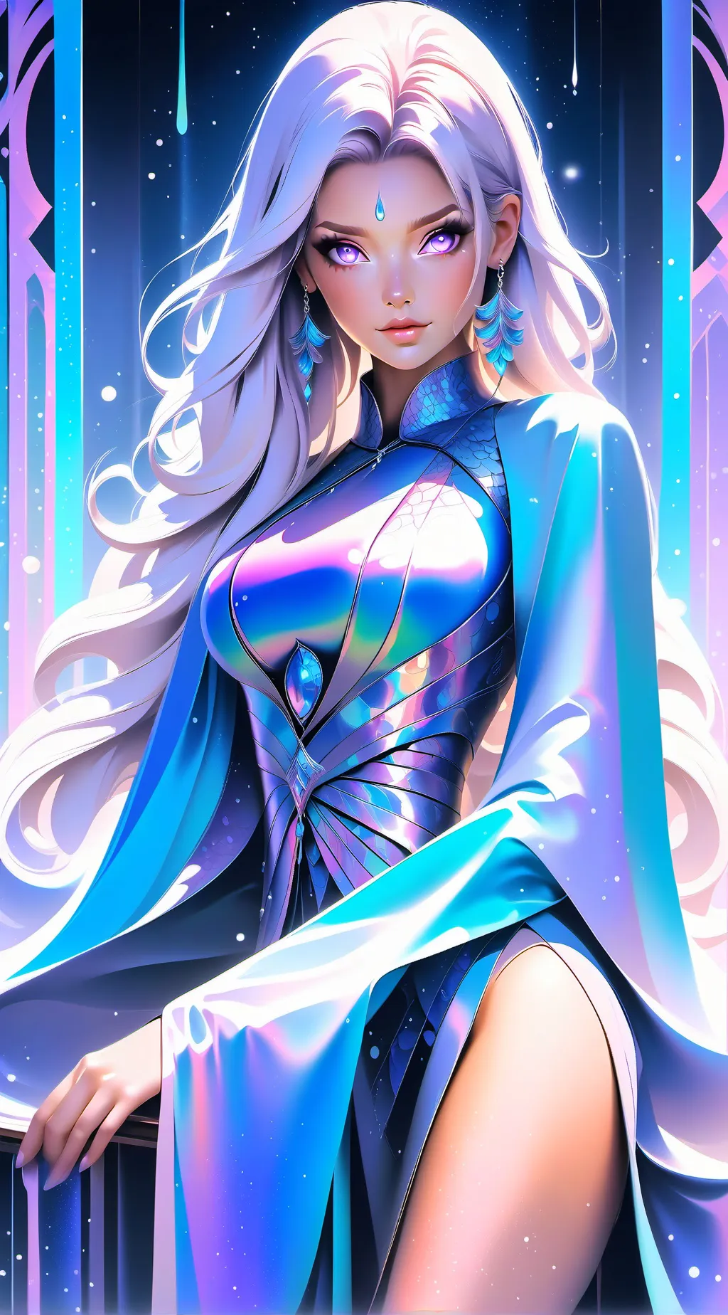 ai character: sarah background
