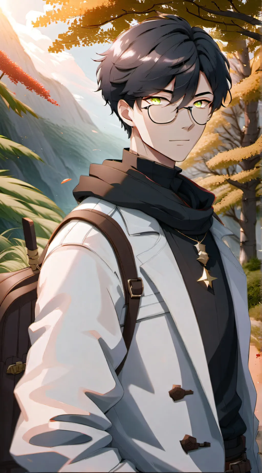 ai character: Nerd background