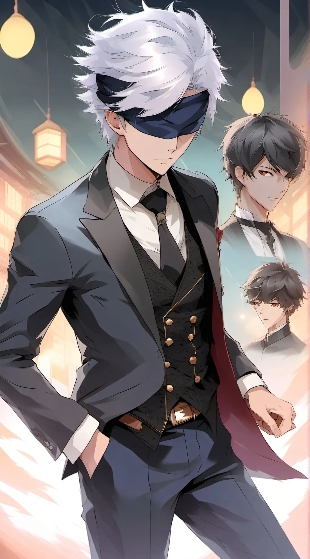 ai character: gojo background
