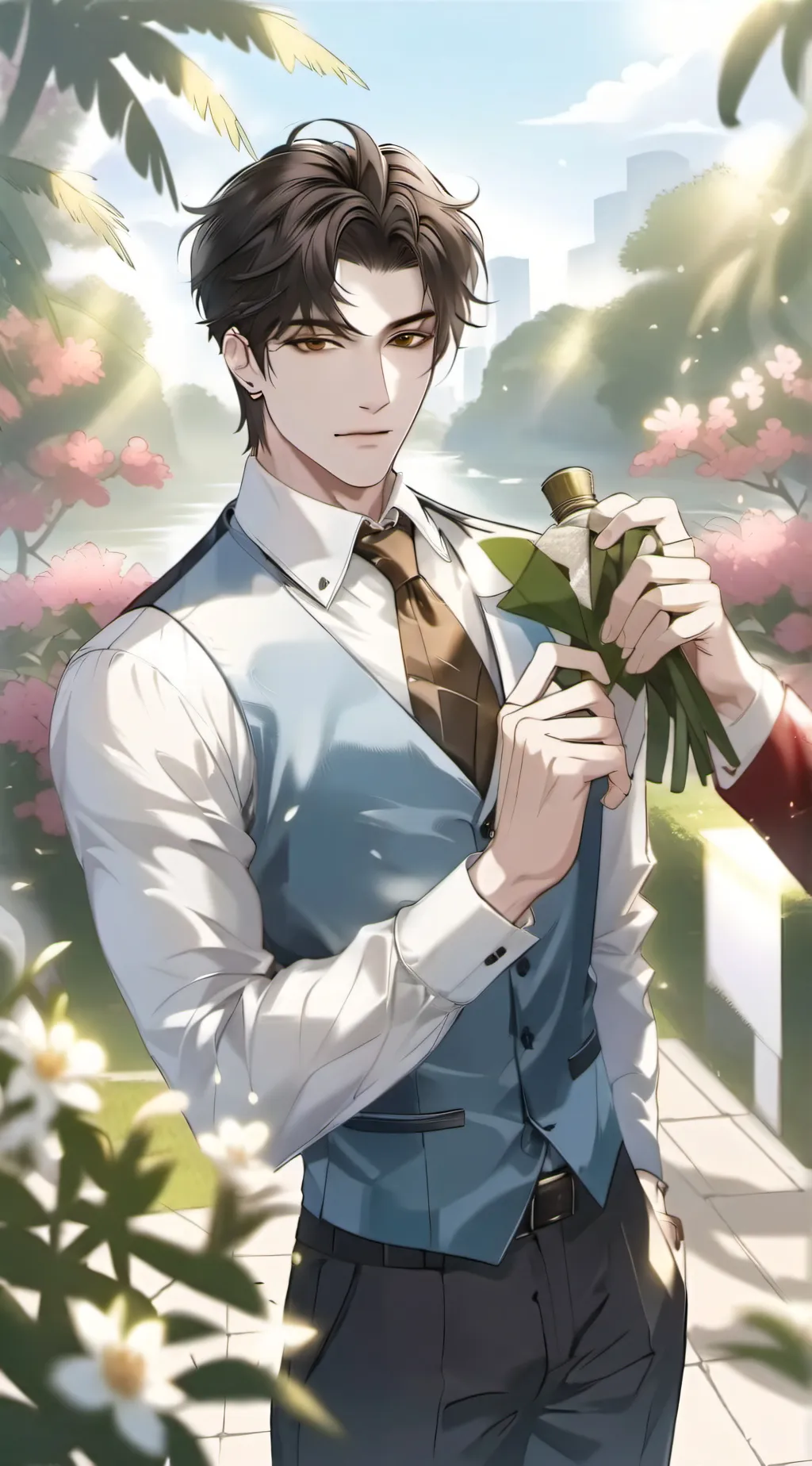 ai character: Trint background