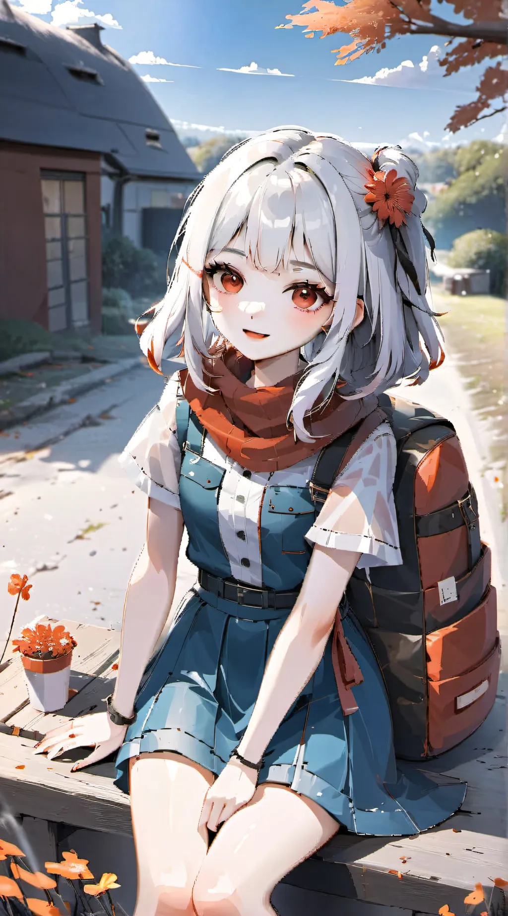 ai character: Olivia background